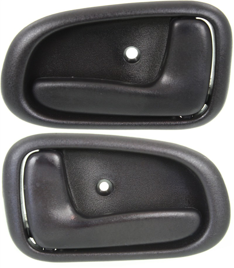 AM PRIZM 93-97 FRONT INTERIOR DOOR HANDLE RH AND LH Brown Plastic =REAR SKU SET REPTY462337 Partslink TO1353102 TO1352102 OEM TO1353102-6920512130B TO135210