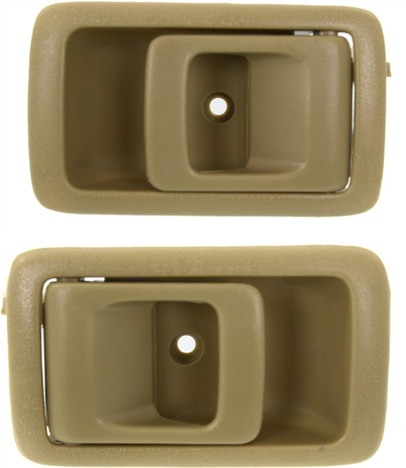 AM CAMRY 87-91-4RUNNER 96-02 TACOMA 01-04 FRONT DOOR HANDLE RH and LH Inside Beige =REAR SKU SET REPTY462359 Partslink IDH010058 IDH010057 OEM 6920510070E 6920610070E
