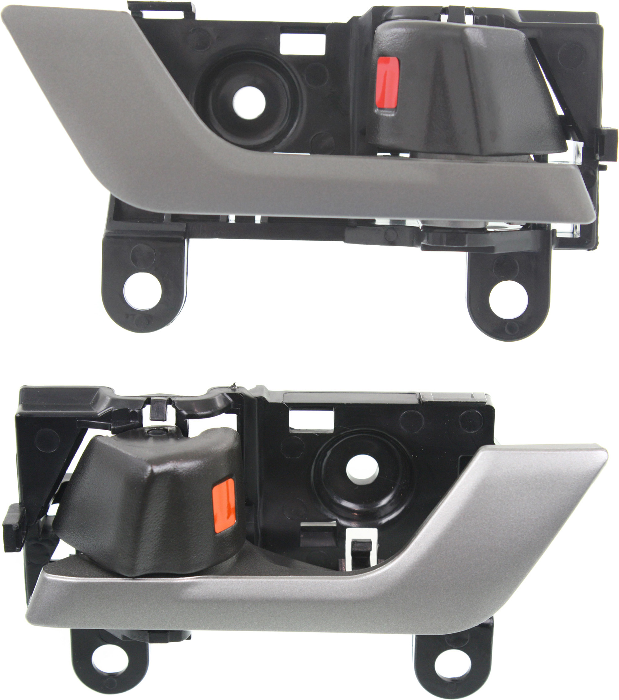 AM HIGHLANDER 08-13 FRONT OR REAR INTERIOR DOOR HANDLE RH AND LH Painted Lvr Silver +Beige Plastic SKU SET REPTY462391 OEM 692-052-812-000-692-000-000-000