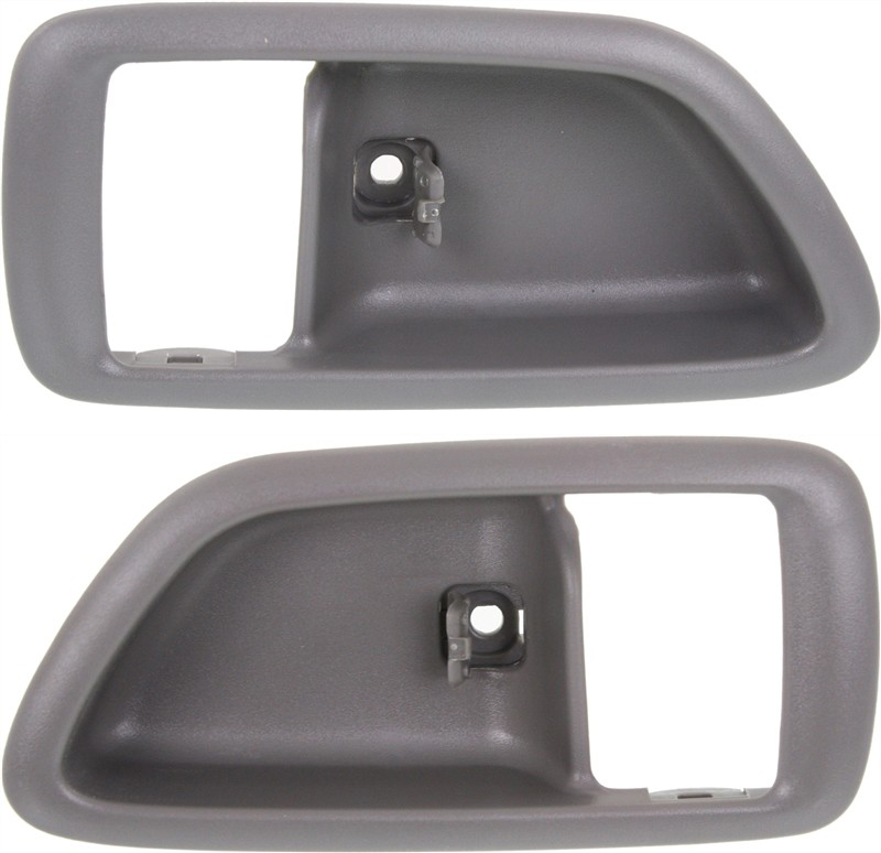 AM AVALON 00-04 SEQUOIA 01-07 FRONT DOOR HANDLE RH AND LH Bezel Inside Gray Stone Plastic =REAR SKU SET REPTYA462101 Partslink TO1359109 TO1358109 OEM 69277AC010B0-69278AC010B0