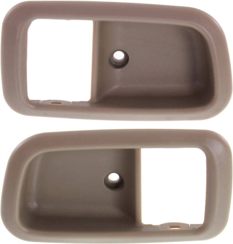 AM TUNDRA 00-06 FRONT DOOR HANDLE CASE RH AND LH Inside Brown Oak Standard Extended Cab P U SKU SET REPTYA462115 OEM 692770C010E0-692780C010E0