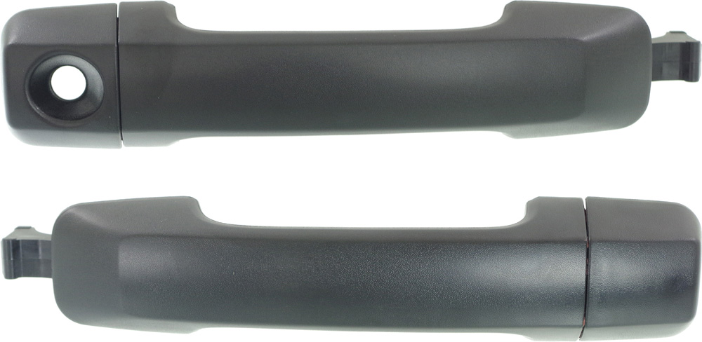 AM FJ CRUISER 07-14 FRONT EXTERIOR DOOR HANDLE RH AND LH Textured Black w Cover w o Keyhole SKU SET REPTYA462137 OEM 6921035170B1-6921735040B1-6921