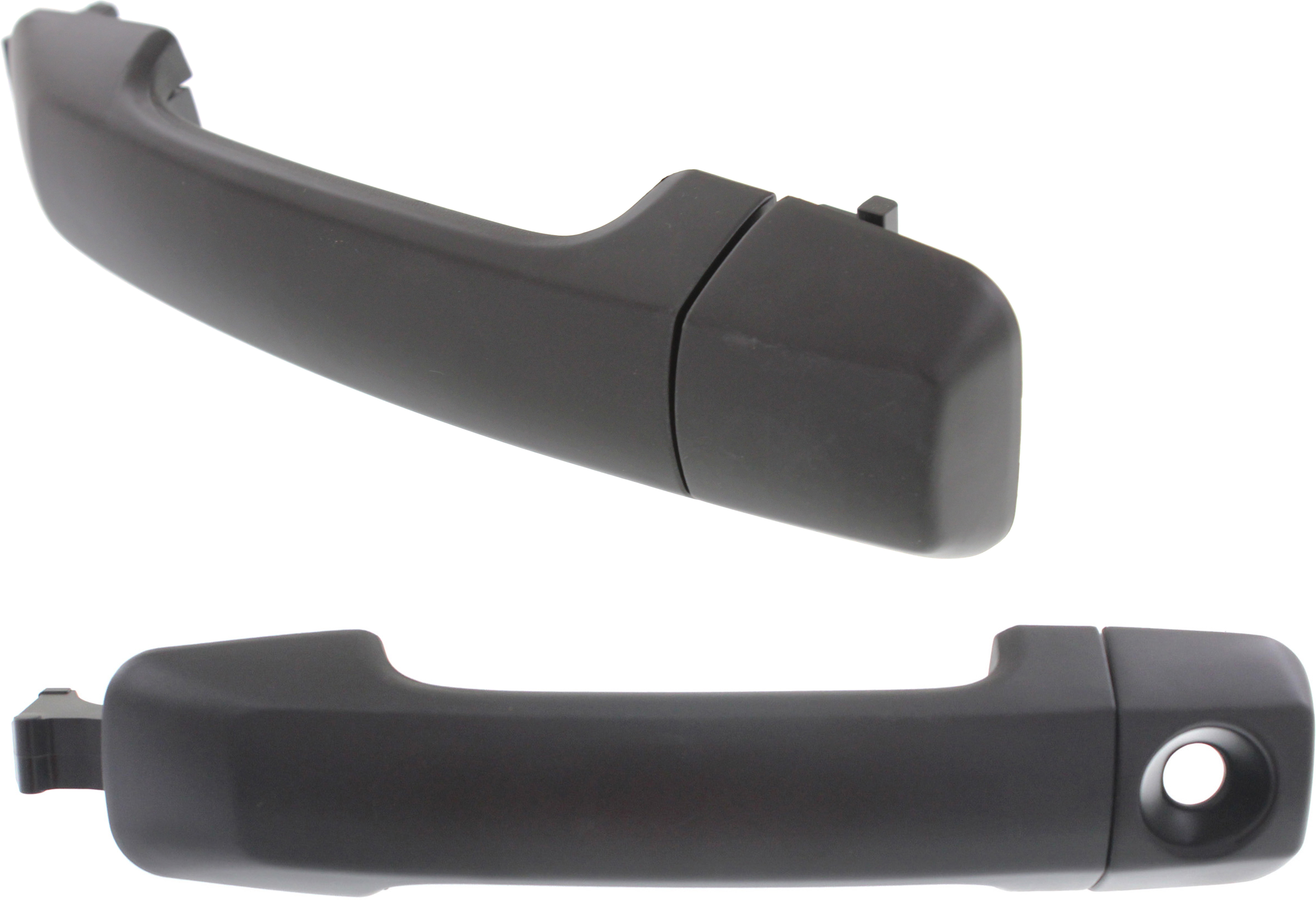 AM TUNDRA 07-18-08-20-08-20 FRONT EXTERIOR DOOR HANDLE RH AND LH Outside Primed Black Plastic =REAR RH LH SKU SET REPTYA462139 OEM 692100C030C0-692170C060C0-6921