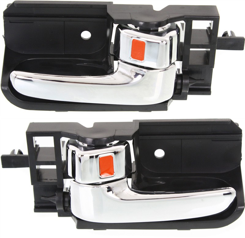 AM COROLLA MATRIX 03-08 TACOMA 05-15 INTERIOR FRONT DOOR HANDLE RH AND LH All Chrome Plastic =REAR SKU SET REPTYA462173 OEM 88971437 PFM 88971438 PFM