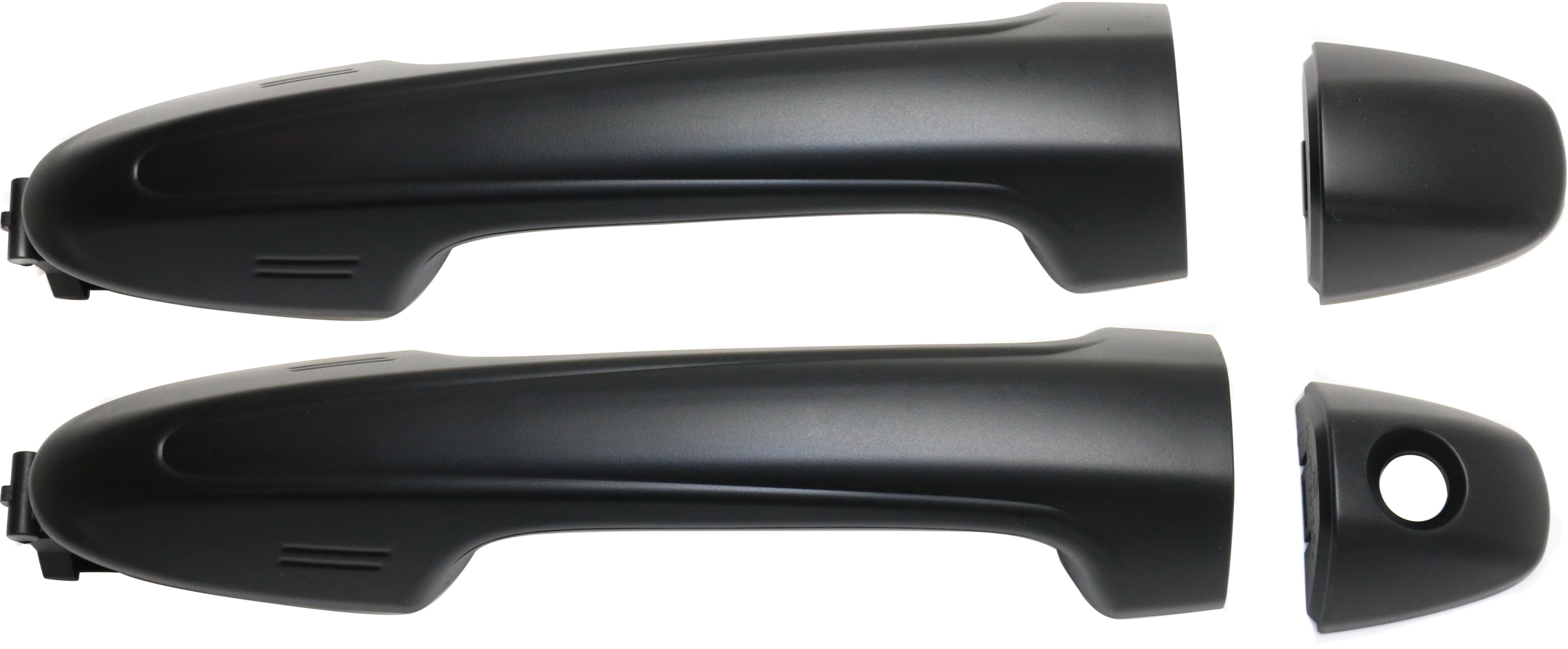 AM RAV4-13-16 FRONT DOOR HANDLE RH AND LH Outside Primed Black w o RFID SKU SET REPTYA462191 OEM 692170R060A1-6921742060A1-6921