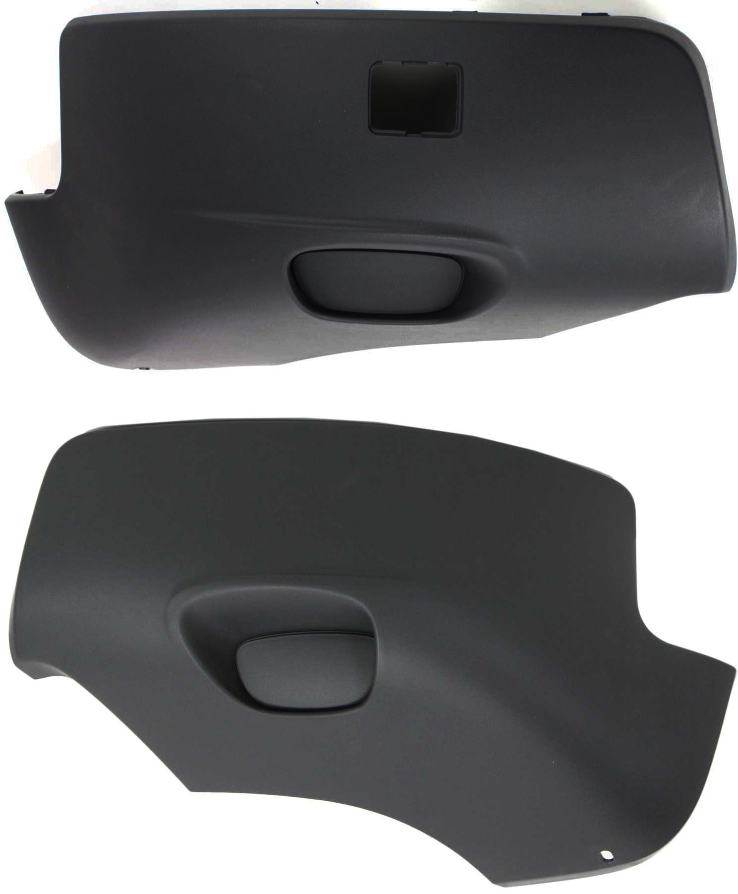 AM XC90-03-14 FRONT BUMPER END RH AND LH Lower Side Primed without Fog Light Hole SKU SET REPV011101 Partslink VO1016100 VO1017100 OEM 86483369-86483377