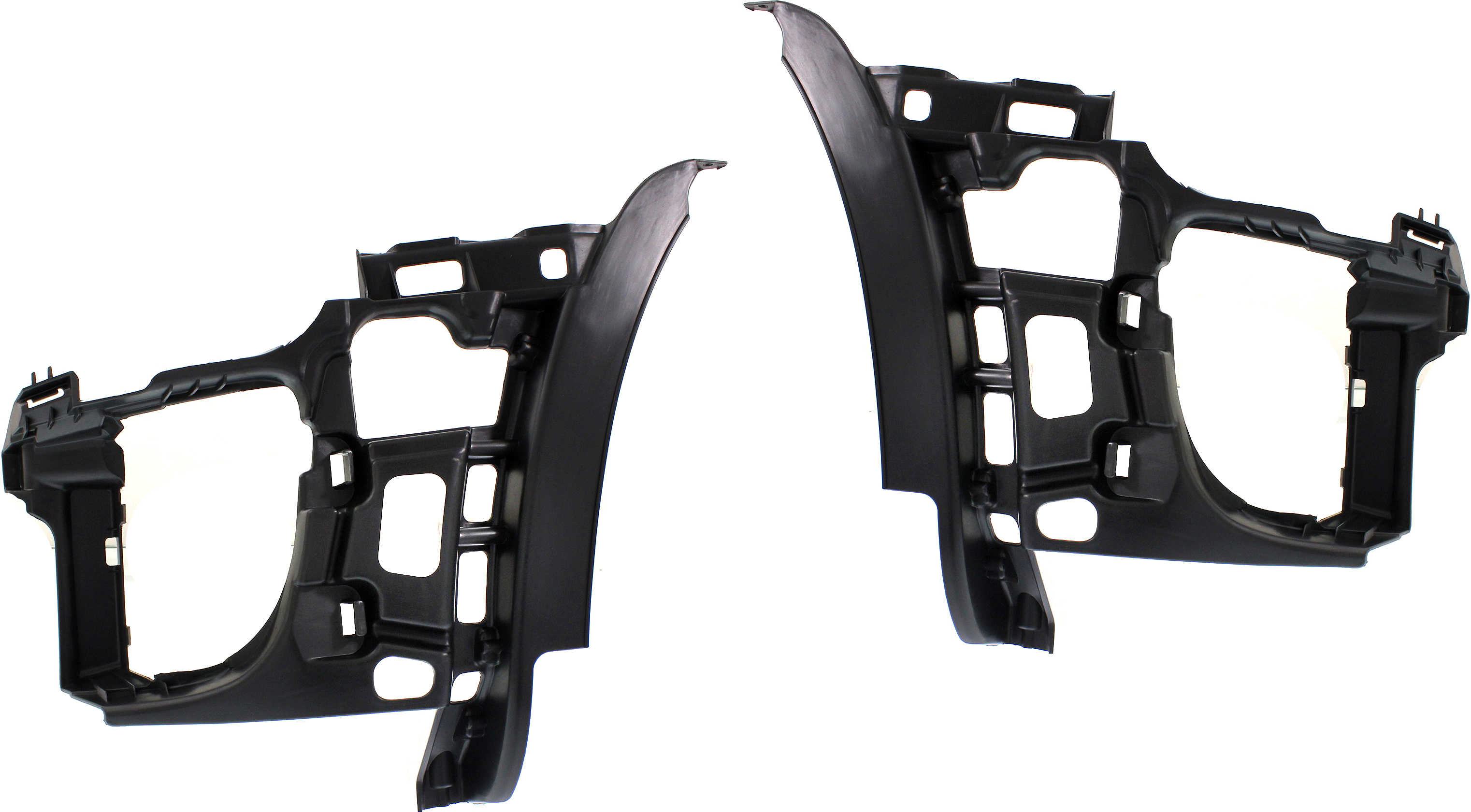 AM GTI 10-14 FRONT BUMPER BRACKET RH AND LH Support Cover SKU SET REPV013119 Partslink VW1042104 VW1043104 OEM 5K0807261-5K0807262