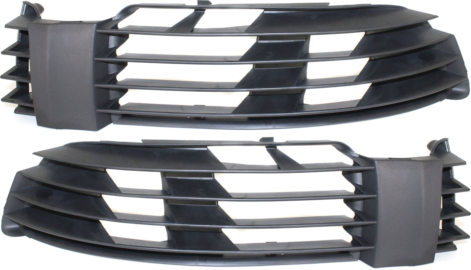 AM PASSAT 01-05 FRONT FOG LAMP COVER RH AND LH Primed Side bumper grille SKU SET REPV015503 Partslink VW1039104 VW1038104 OEM 3B0853666HB41-3B0853665HB41