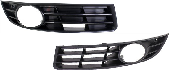 AM PASSAT 06-10 FRONT FOG LAMP MOLDING RH AND LH Primed SKU SET REPV015505 Partslink VW1039106 VW1038106 OEM 3C0853666A9B9-3C0853665A9B9