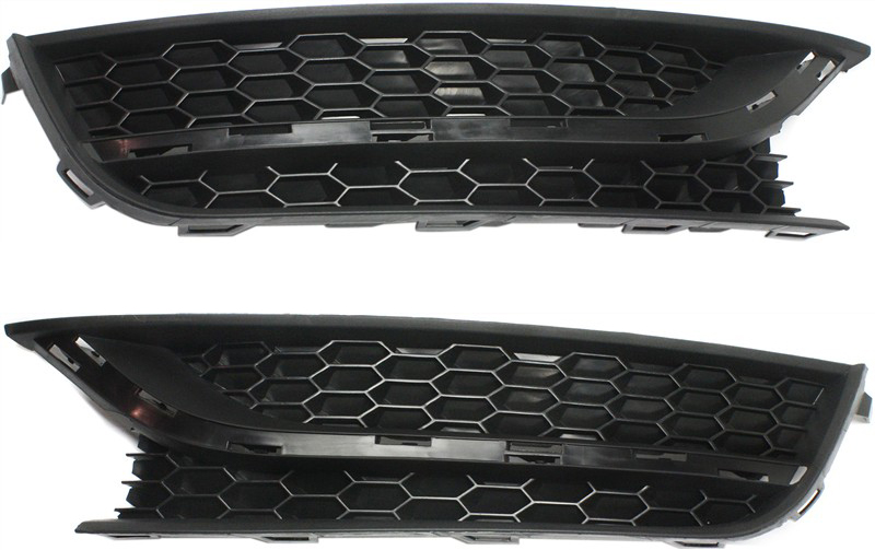 AM PASSAT 12-15 FRONT FOG LAMP COVER RH AND LH Textured Dark Gray USA Built SKU SET REPV015517 Partslink VW1039121 VW1038121 OEM 561853666C9B9-561853665E9B9