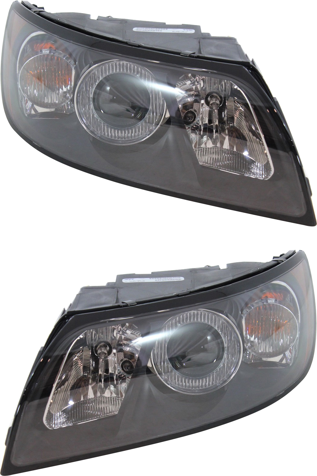 AM S40 V50-04-07 HEAD LAMP RH AND LH Assembly Halogen New Body Style SKU SET REPV100187 Partslink VO2503117 VO2502117 OEM 313352163-313352155