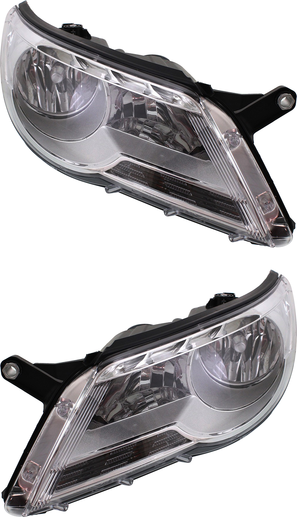 AM TIGUAN 09-11 HEAD LAMP RH AND LH Assembly Halogen SKU SET REPV100191 Partslink VW2503143 VW2502143 OEM 5N1941032AC 5N1941031AC