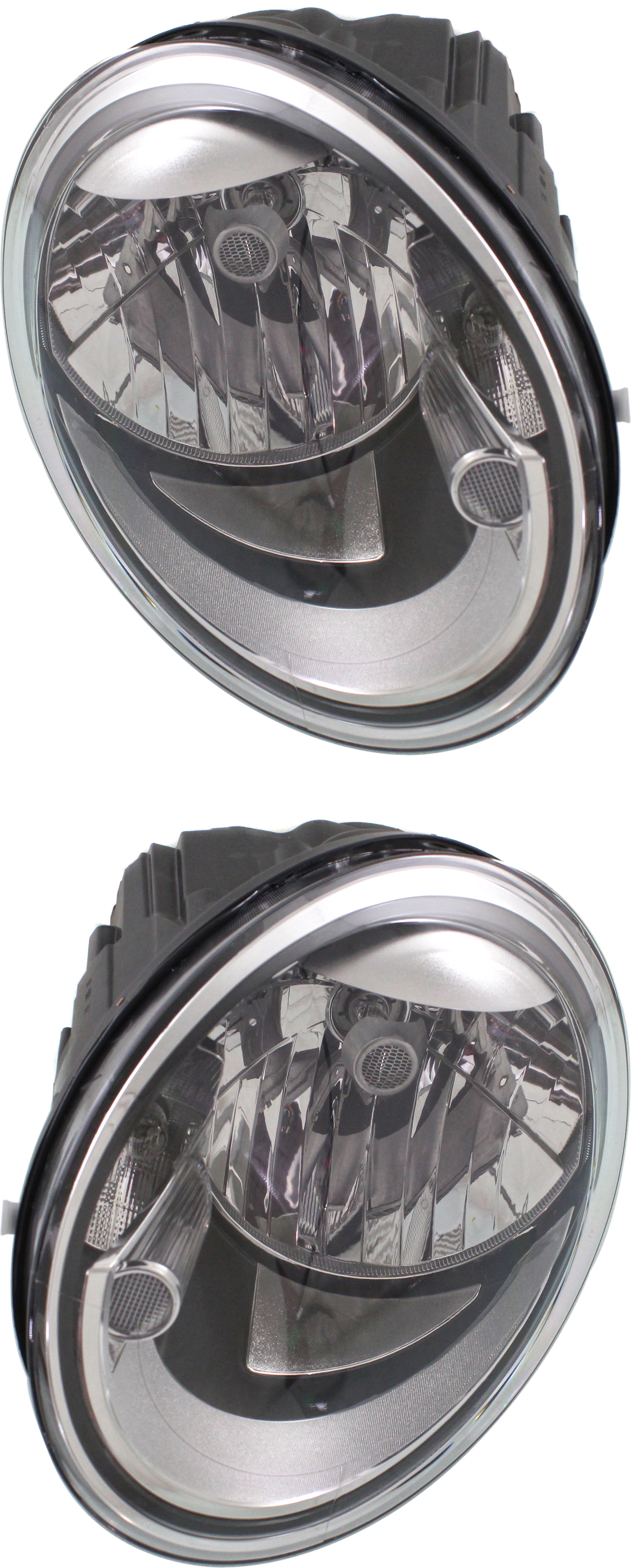 AM BEETLE 12-19 HEAD LAMP RH AND LH Assembly Halogen SKU SET REPV100197 Partslink VW2503147 VW2502147 OEM 5C1941006-5C1941005