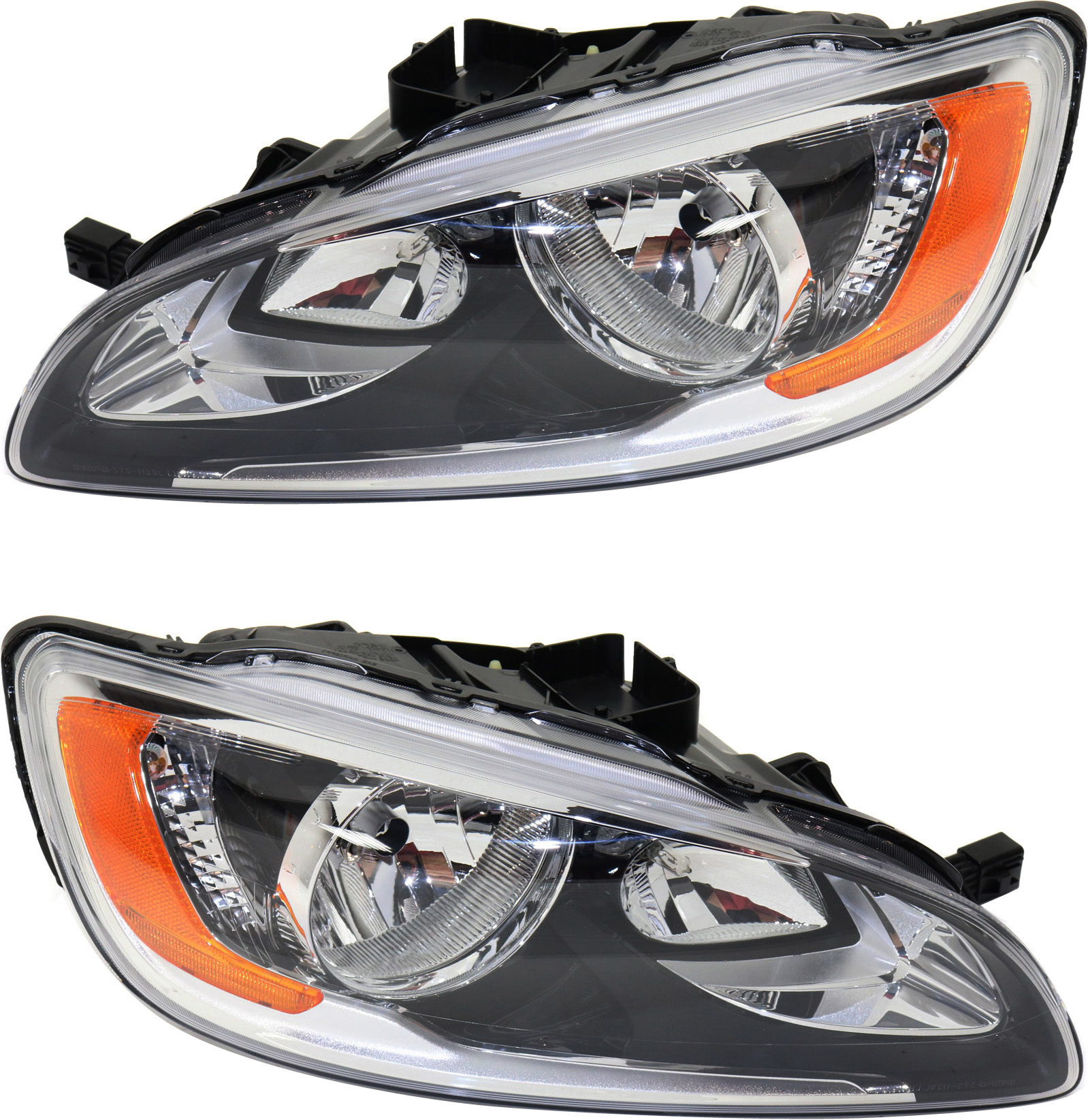 AM S60-14-18 V60-15-18 HEAD LAMP RH AND LH Assembly Halogen SKU SET REPV100315 Partslink VO2503141 VO2502141 OEM 314202888-314202870
