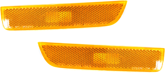 AM PASSAT 01-05 FRONT SIDE MARKER LAMP RH AND LH Lens and Housing Amber Lens New Body Style SKU SET REPV104501 OEM 3B0945071 PFM 3B0945072 PFM