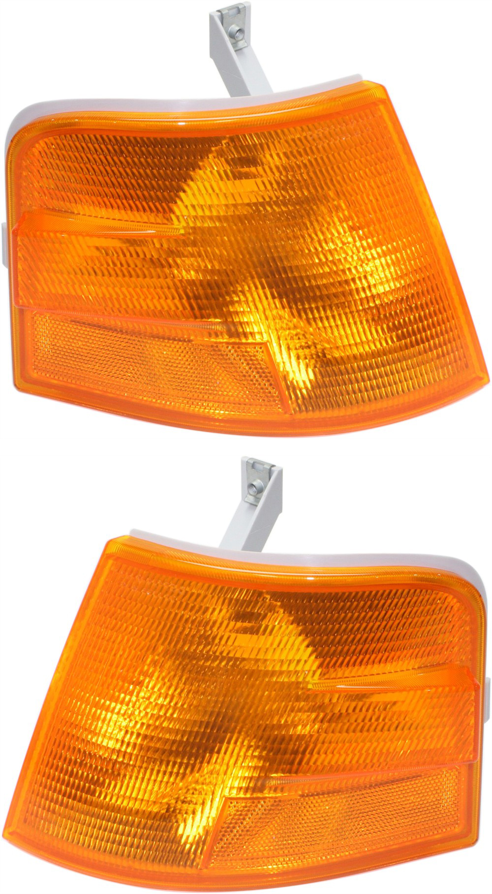 AM VN SERIES HD TRUCK 98-03 SIGNAL LAMP RH AND LH Lens and Housing Amber Lens SKU SET REPV106911HD Partslink VO2551106 VO2550106 OEM 8080853-8080852