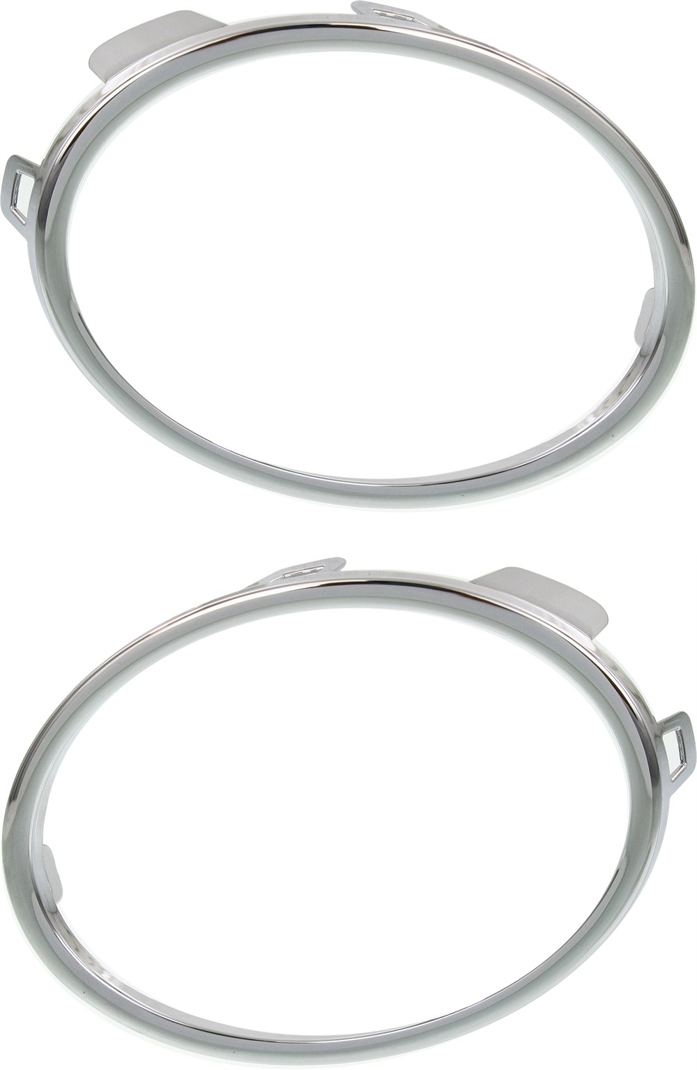 AM GOLF 10-14 TIGUAN 12-17 TIGUAN LIMITED 17-18 FRONT FOG LAMP MOLDING RH AND LH Chrome SKU SET REPV108007 Partslink VW1039126 VW1038126 OEM 5K08531022ZZ 5K0853101B2ZZ