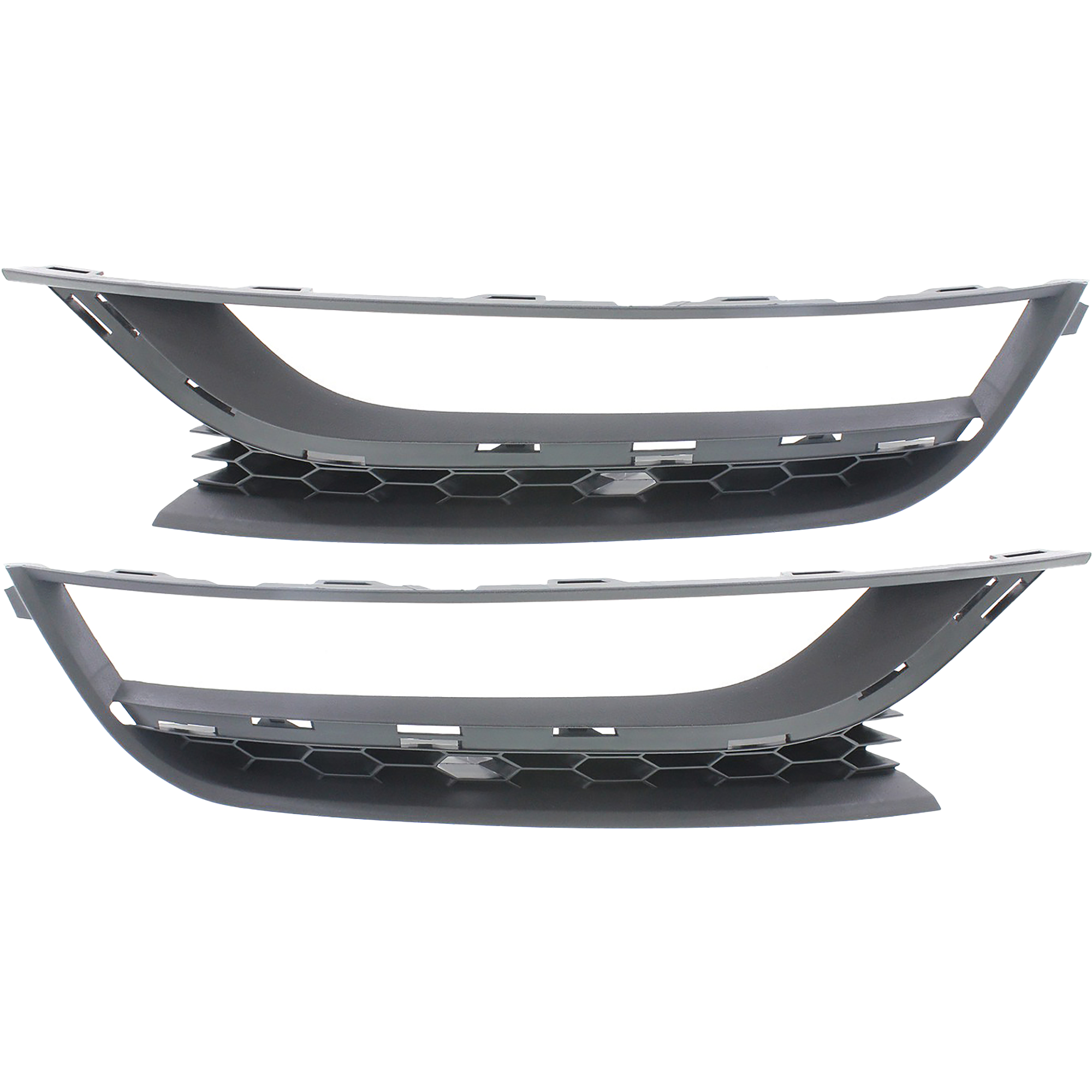 AM PASSAT 12-15 FRONT FOG LAMP MOLDING RH AND LH Primed USA Built SKU SET REPV108613 Partslink VW1039122 VW1038122 OEM 561853666A9B9-561853665A9B9