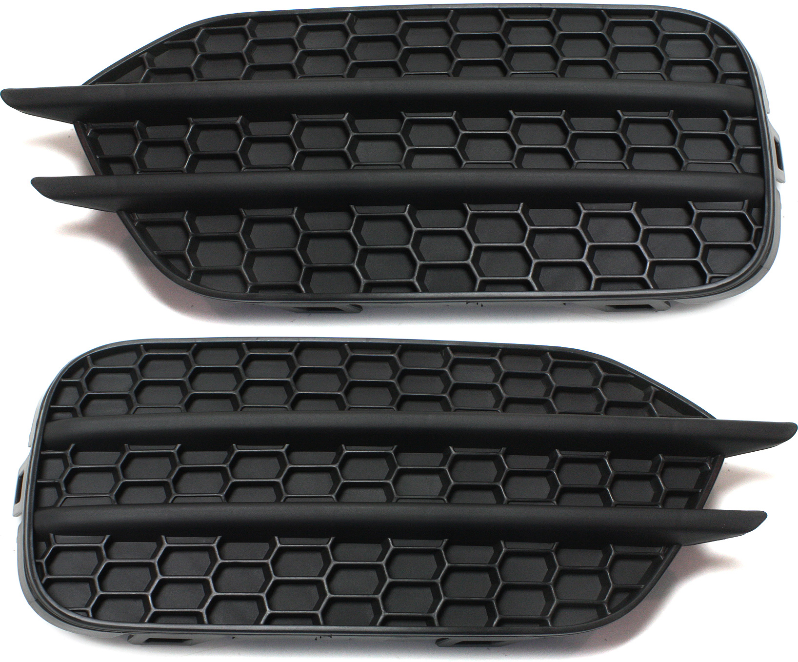 AM TIGUAN 12-17 TIGUAN LIMITED 17-18 FOG LAMP COVER RH AND LH Textured Black SKU SET REPV108619 Partslink VW1039124 VW1038124 OEM 5N0853666F9B9-5N0853665F9B9