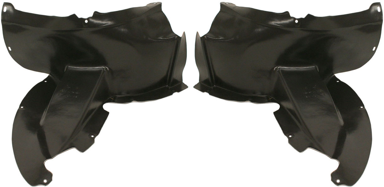 AM PASSAT CC 09-12 FRONT FENDER LINER RH AND LH Front Section SKU SET REPV220103 Partslink VW1249111 VW1248111 OEM 3C8805912A9B9-3C8805911B9B9