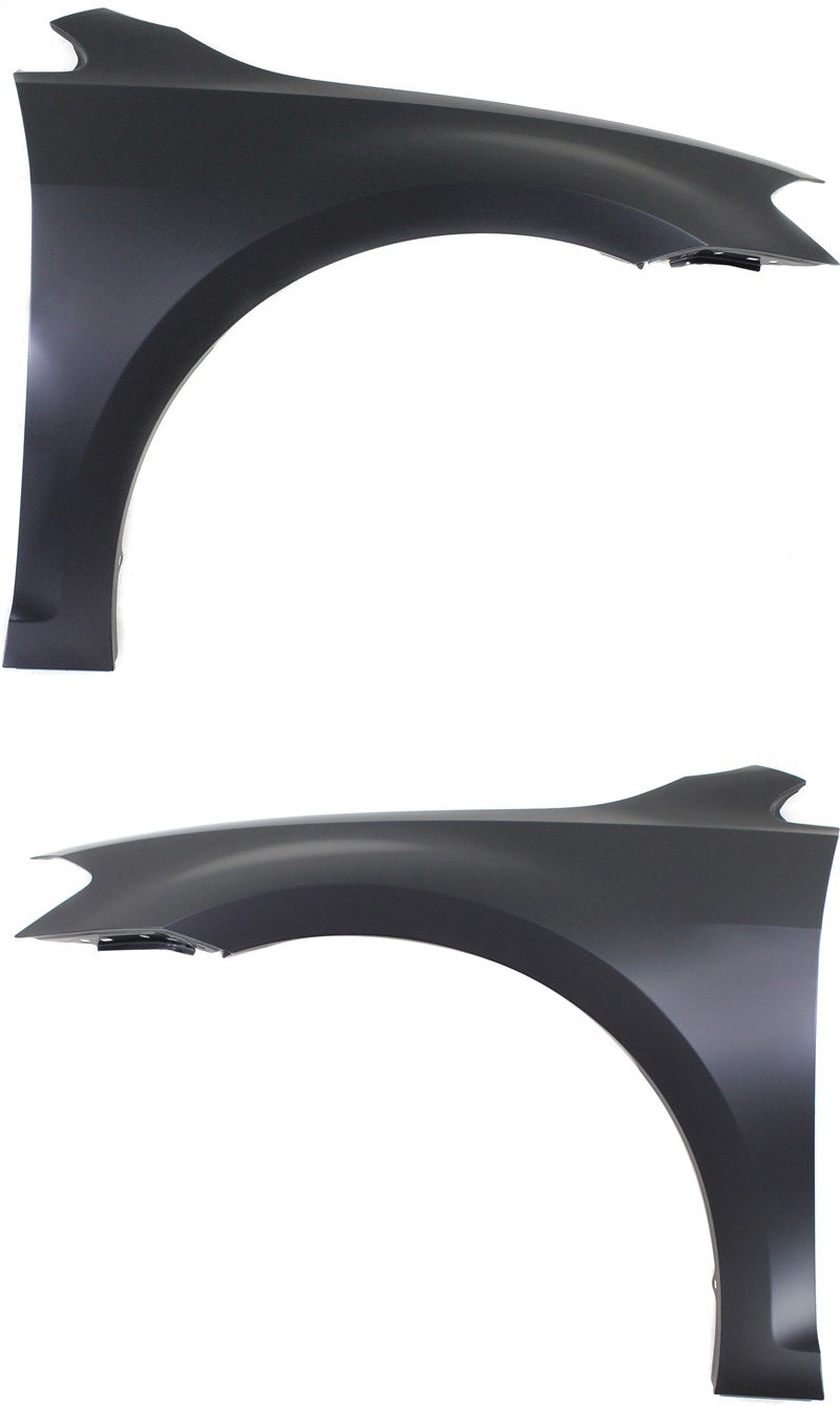 AM GOLF 15-17 FRONT FENDER RH AND LH Primed w o Signal Light Hole SKU SET REPV220149 Partslink VW1241148 VW1240148 OEM 5G0821106A 5G0821105A