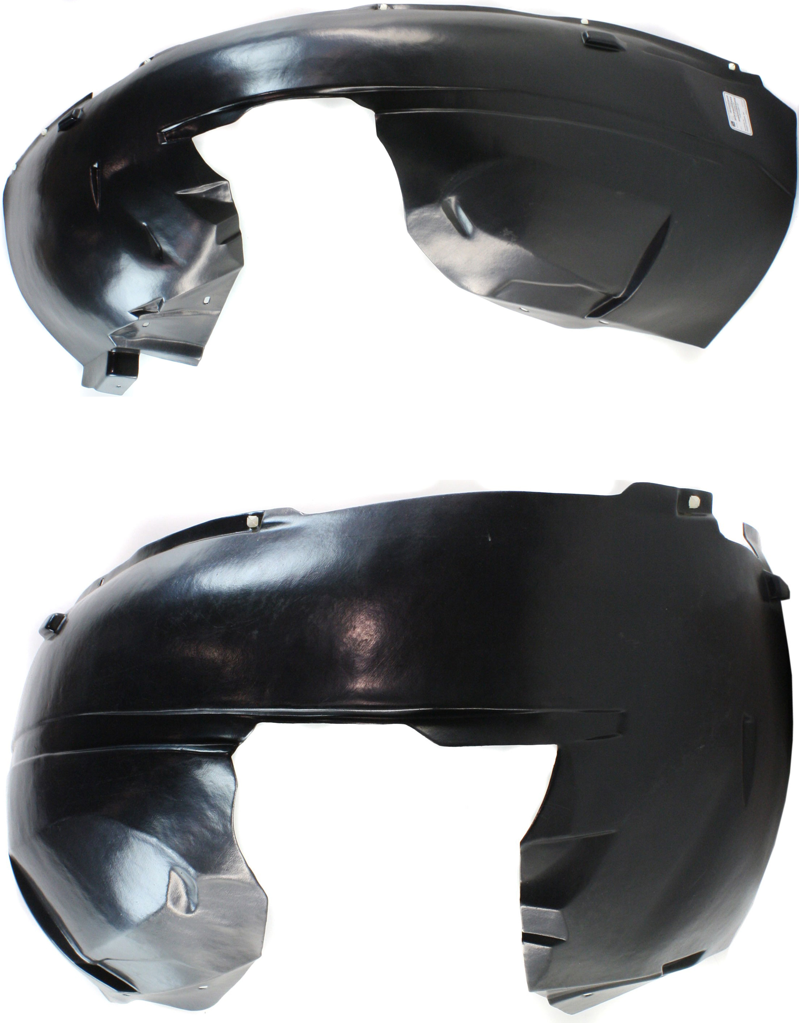 AM ROUTAN 09-12 FRONT FENDER LINER RH AND LH SKU SET REPV222103 Partslink VW1249112 VW1248112 OEM 7B0805978B 7B0805977A