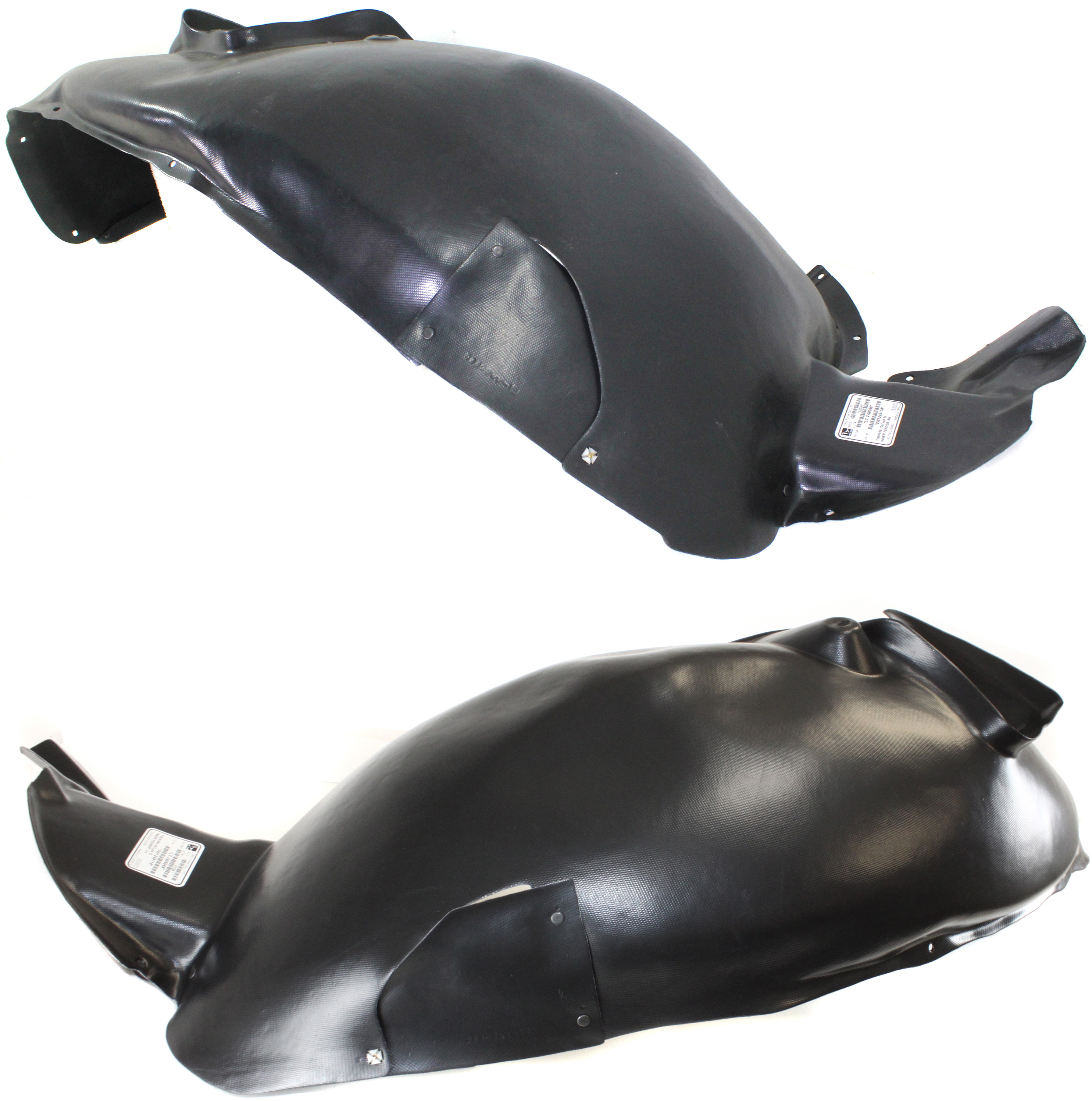 AM TIGUAN 09-17 TIGUAN LIMITED 17-18 FRONT FENDER LINER RH AND LH Type 2 SKU SET REPV222105 Partslink VW1249114 VW1248114 OEM 5N0805912C PFM 5N0805911C PFM