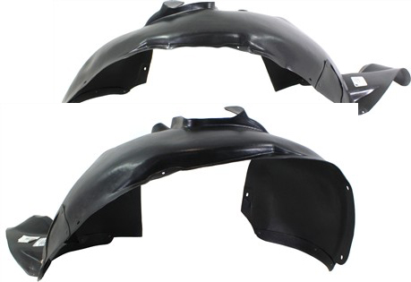 AM TIGUAN 09-17 TIGUAN LIMITED 17-18 FRONT FENDER LINER RH AND LH Type 1 SKU SET REPV222120 Partslink VW1248117 VW1249117 OEM 5N0805911A PFM 5N0805912A PFM