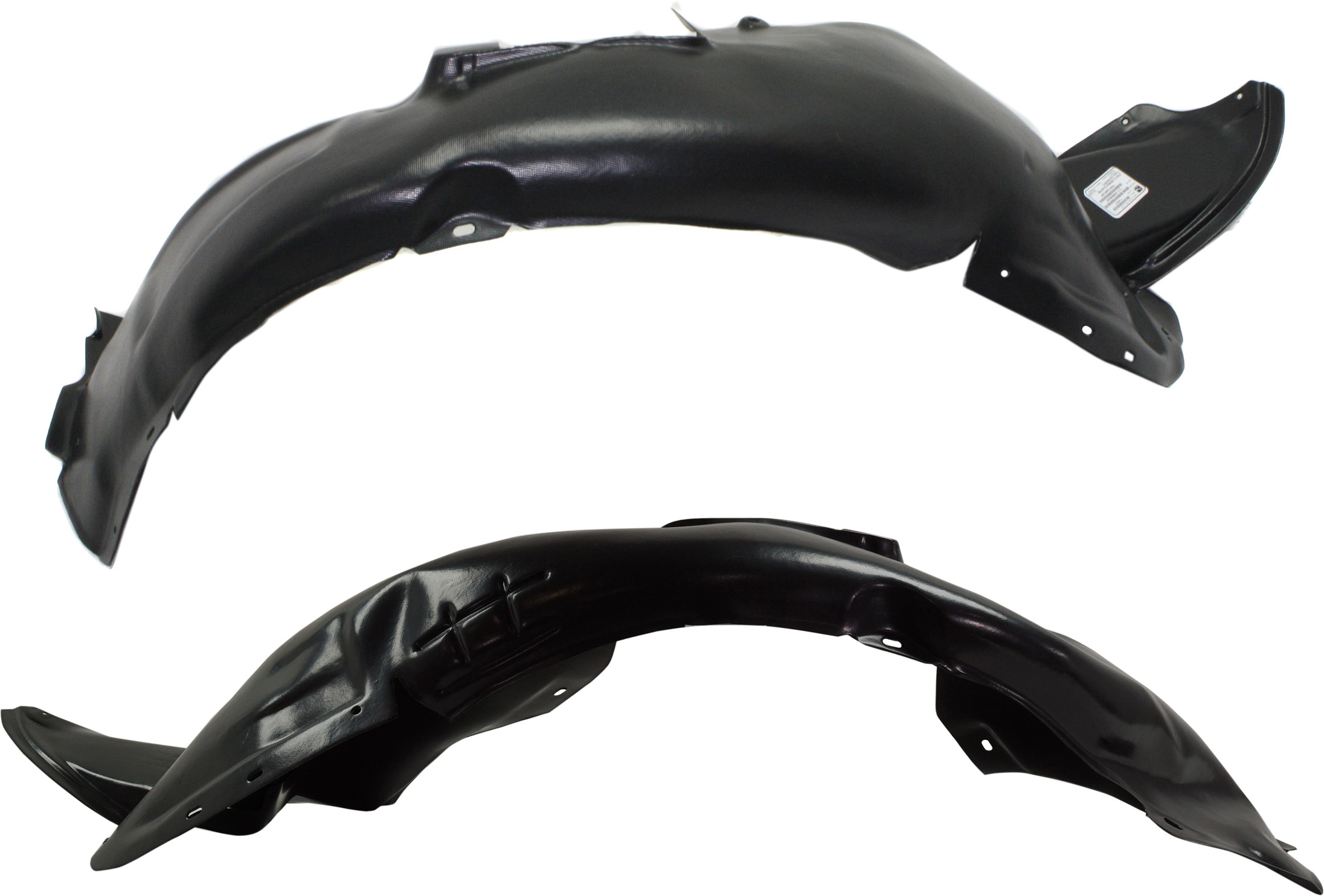 AM JETTA 11-14 FRONT FENDER LINER RH AND LH Hybrid 13-14 Exc. GLI Model Sedan SKU SET REPV222123 Partslink VW1249120 VW1248120 OEM 5C6805912-5C6805911