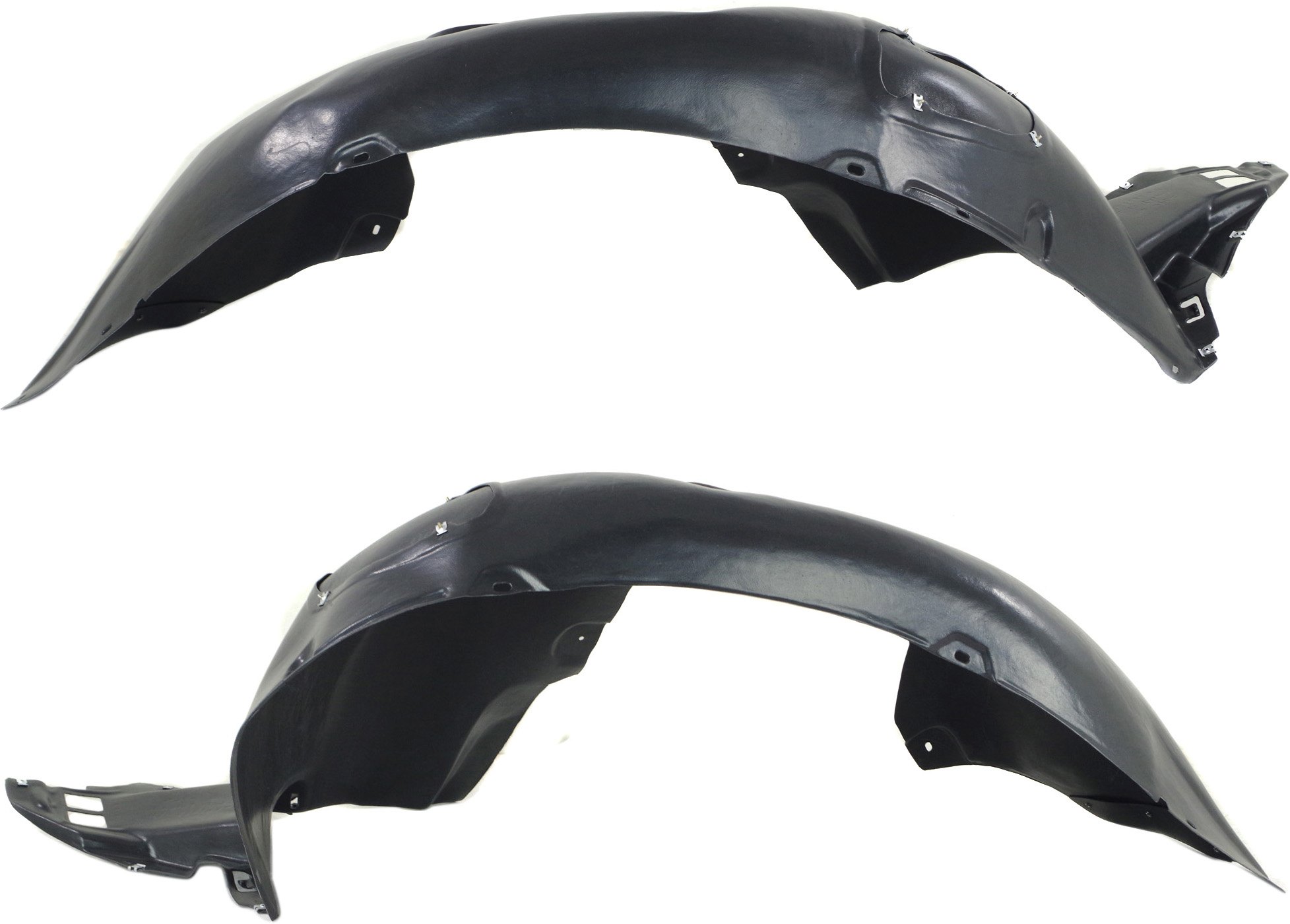 AM BEETLE 12-19 FRONT FENDER LINER RH AND LH SKU SET REPV222147 Partslink VW1249126 VW1248126 OEM 5C5805912H 5C5805911M