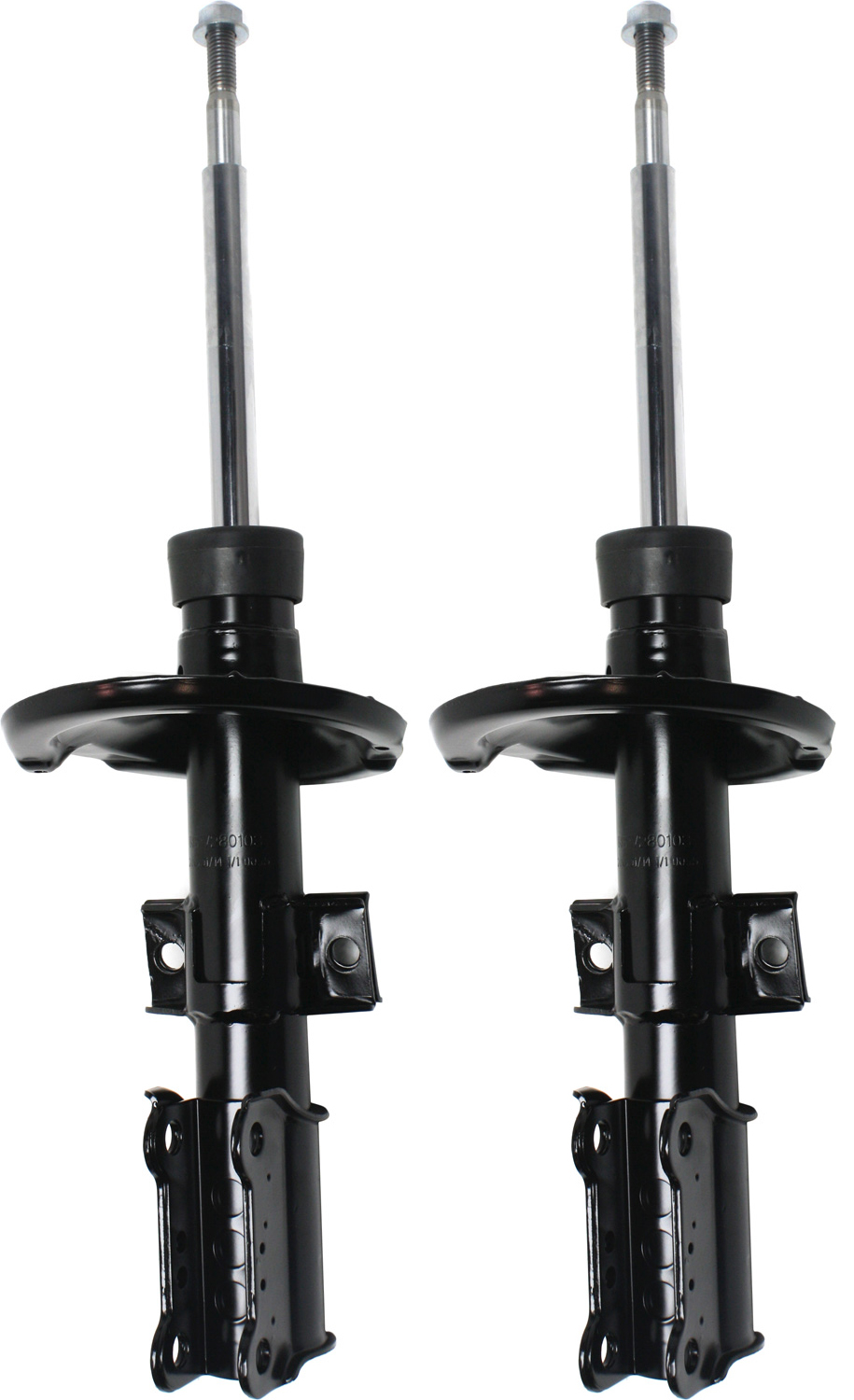 AM S60-01-09 S80-99-06 FRONT BARE STRUT RH AND LH Gas Charged Twin tube w o Electronic Suspension Set of 2 SKU SET REPV280103-2