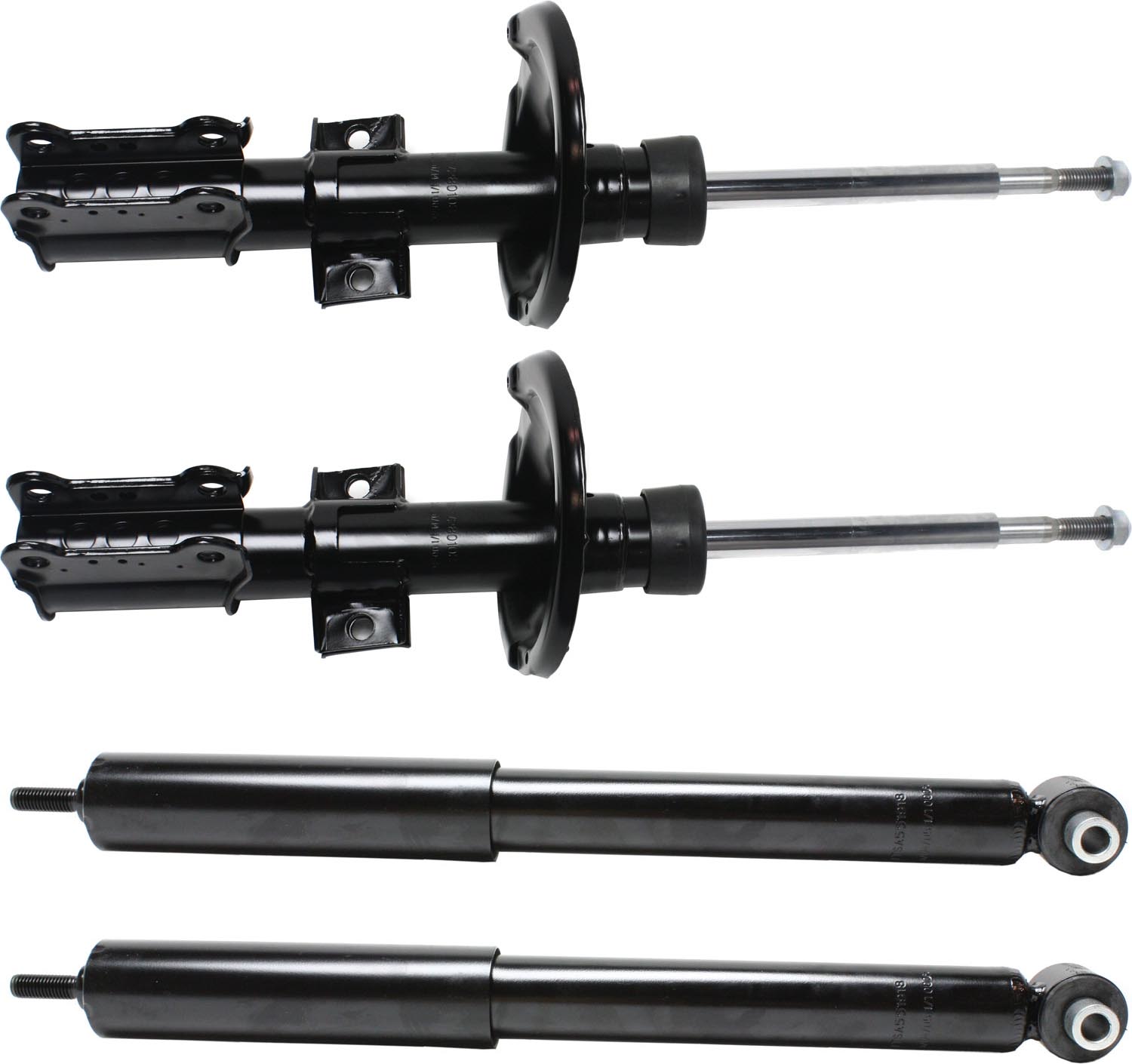 AM S60-01-09 S80-99-06 FRONT AND REAR SHOCK AND FULLY LOADED STRUT RH AND LH Gas Charged Set of 4 SKU SET REPV280103-4