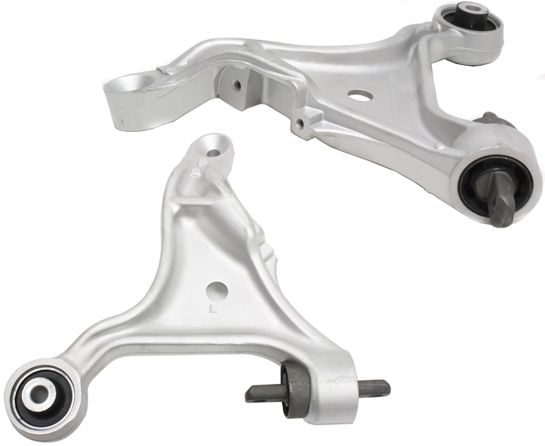 AM S60-01-07 FRONT CONTROL ARM RH AND LH Lower w o Ball Joint FWD SKU SET REPV281508 OEM 30635230-8649544-30635229