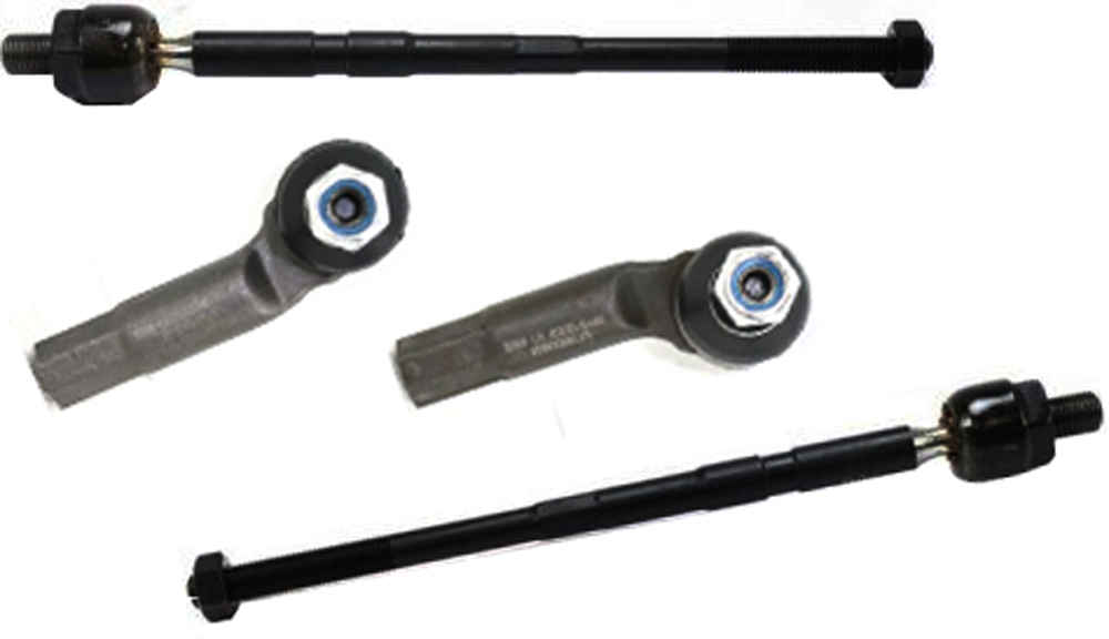 AM BEETLE 98-10 GOLF CITY 07-10 FRONT TIE ROD END RH AND LH Inner and Outer SKU SET REPV282103-4 OEM 1014913-2693226-4011889-1J0422