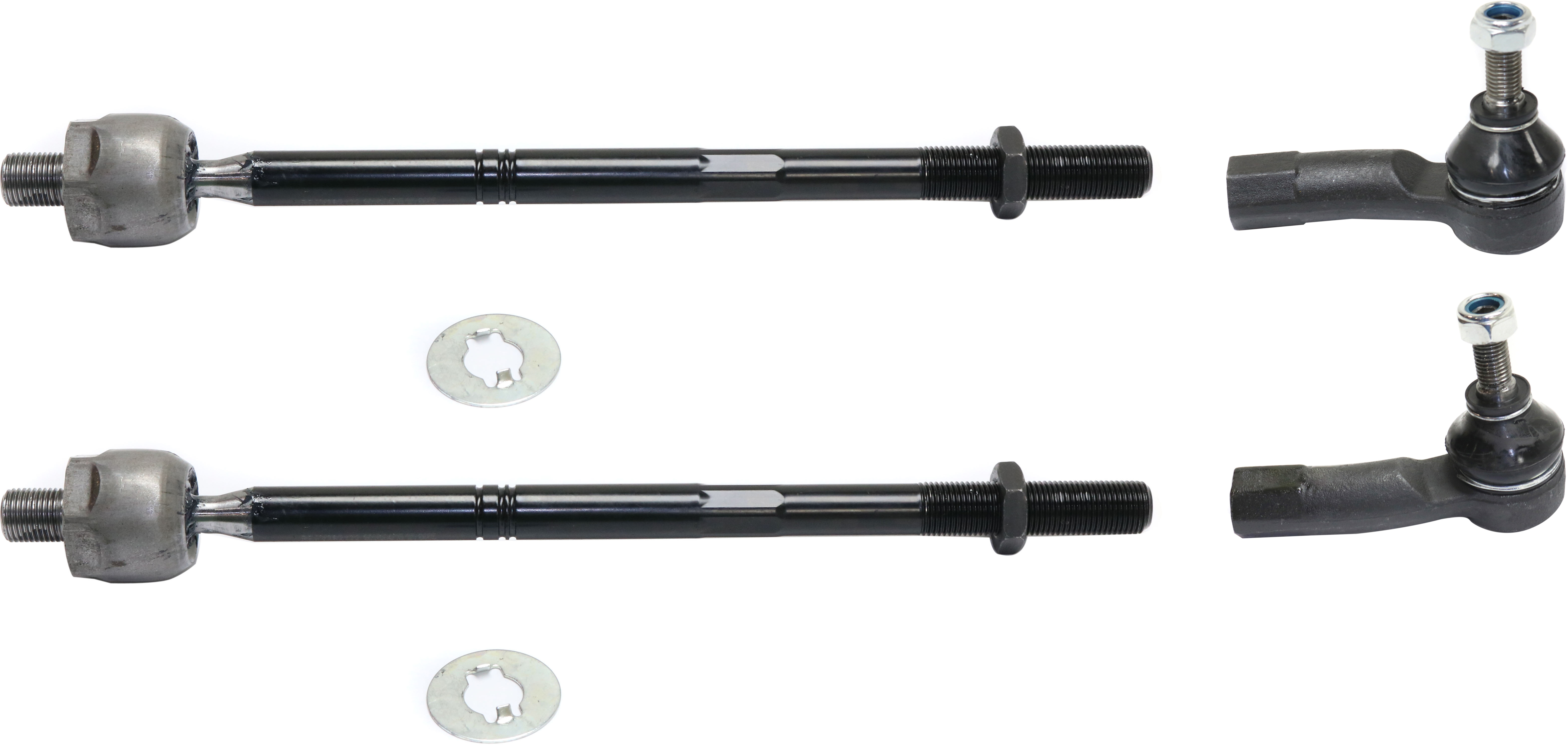 AM JETTA 05-19 FRONT TIE ROD END RH AND LH Inner and Outer SKU SET REPV282122-4 OEM 1015850-2693426-4012089-401220