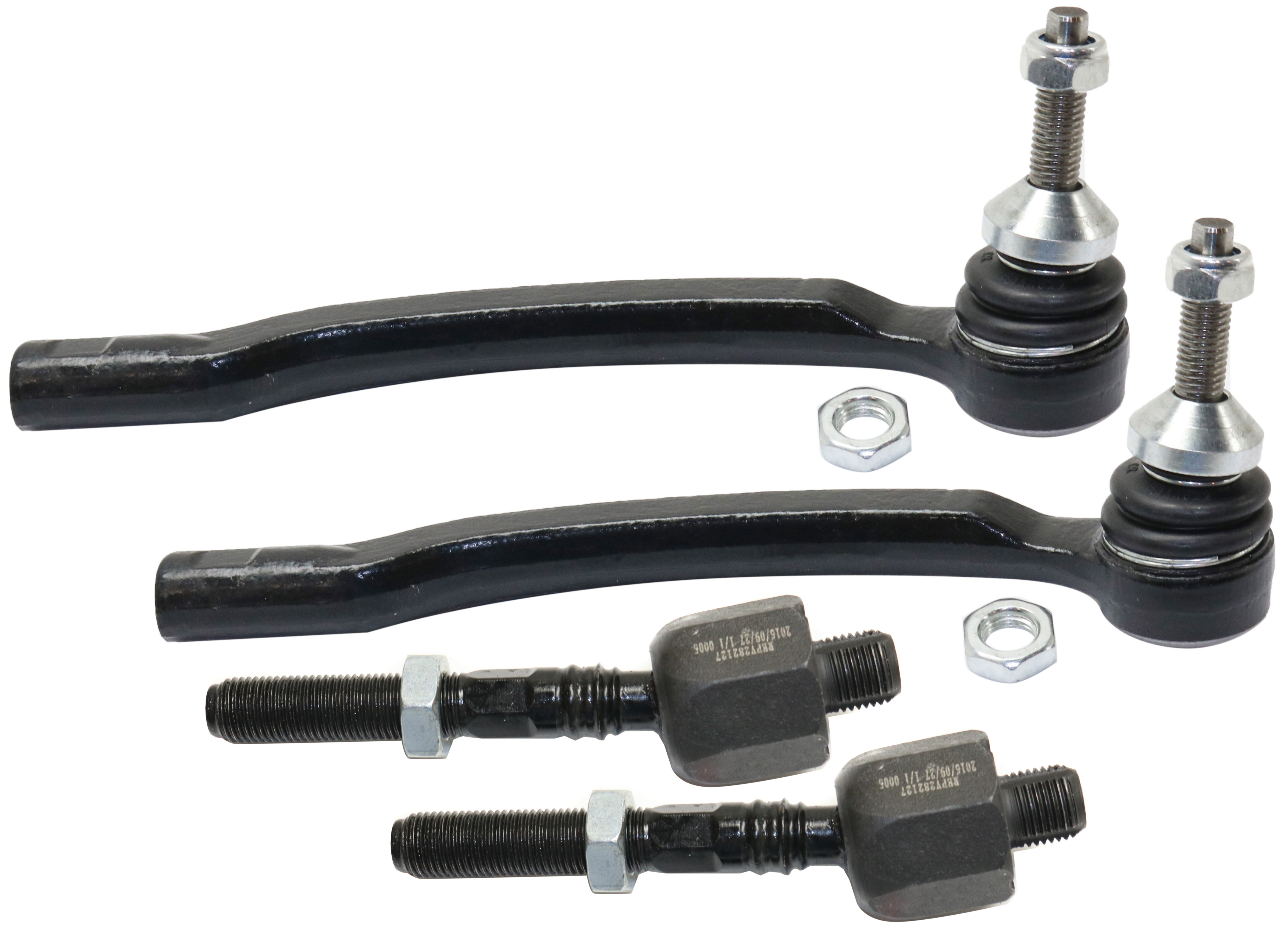 AM XC70-04-07 XC90-03-14 FRONT TIE ROD END RH AND LH Inner and Outer SKU SET REPV282123-4 OEM 1015759 TA2082-46A2429A 401242