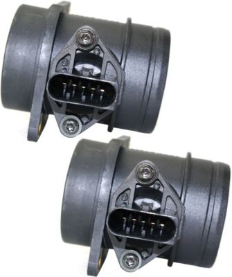 AM GOLF 01-06 TOUAREG 04-09 MASS AIR FLOW SENSOR Sensor w Housing 4.2L Eng. SKU SET REPV316706-2 OEM 06A906461G