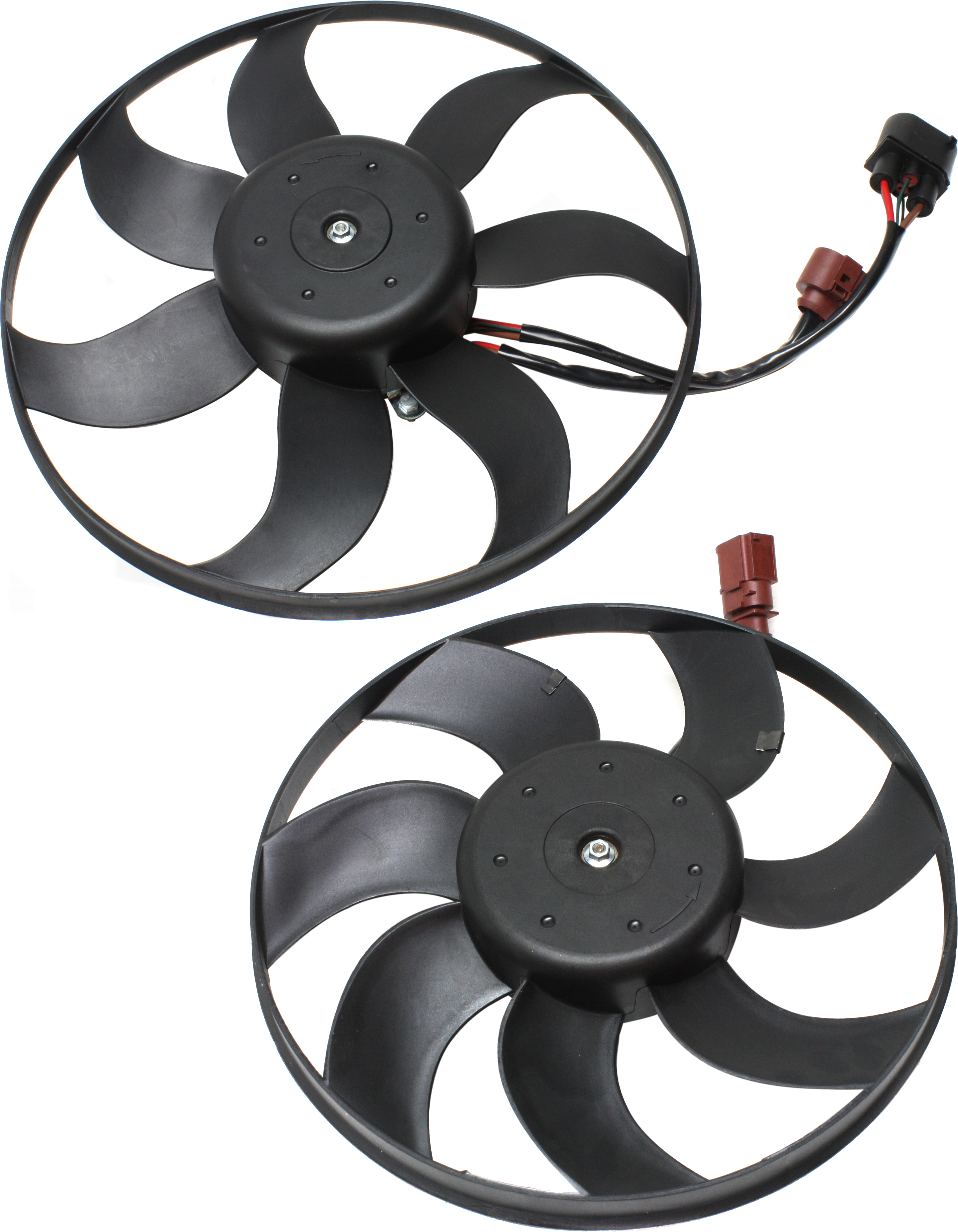 AM JETTA 09-09 COOLING FAN ASSSEMBLY Set of 2 SKU SET REPV318402 Partslink VW3117116 OEM 1K0949455ET 1K0949455FR