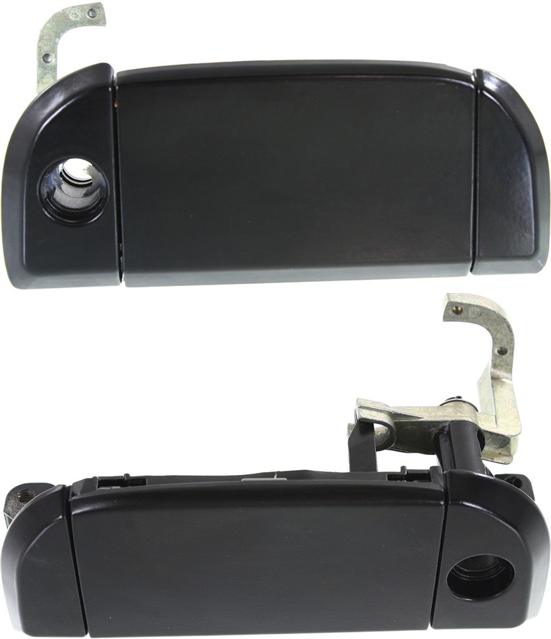 AM EUROVAN 92-03 FRONT DOOR HANDLE RH and LH Outside Zinc Smooth Metal w o Key Set SKU SET REPV462159 OEM 701837205-701837206