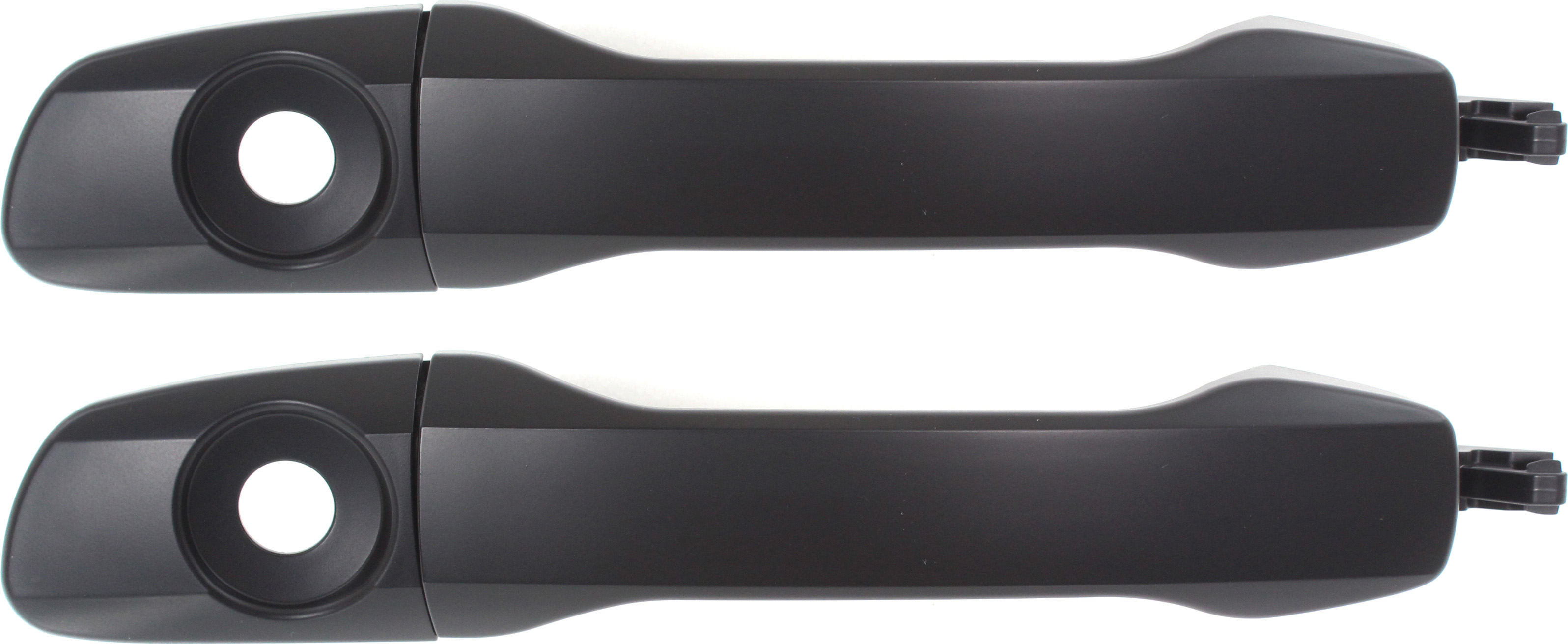 AM XC90-03-14 FRONT AND REAR DOOR HANDLE Right Set of 2 Outside Primed Black Handle+Cover w o Key Hole SKU SET REPV462173K 2 OEM 398994251 PFM 398824011