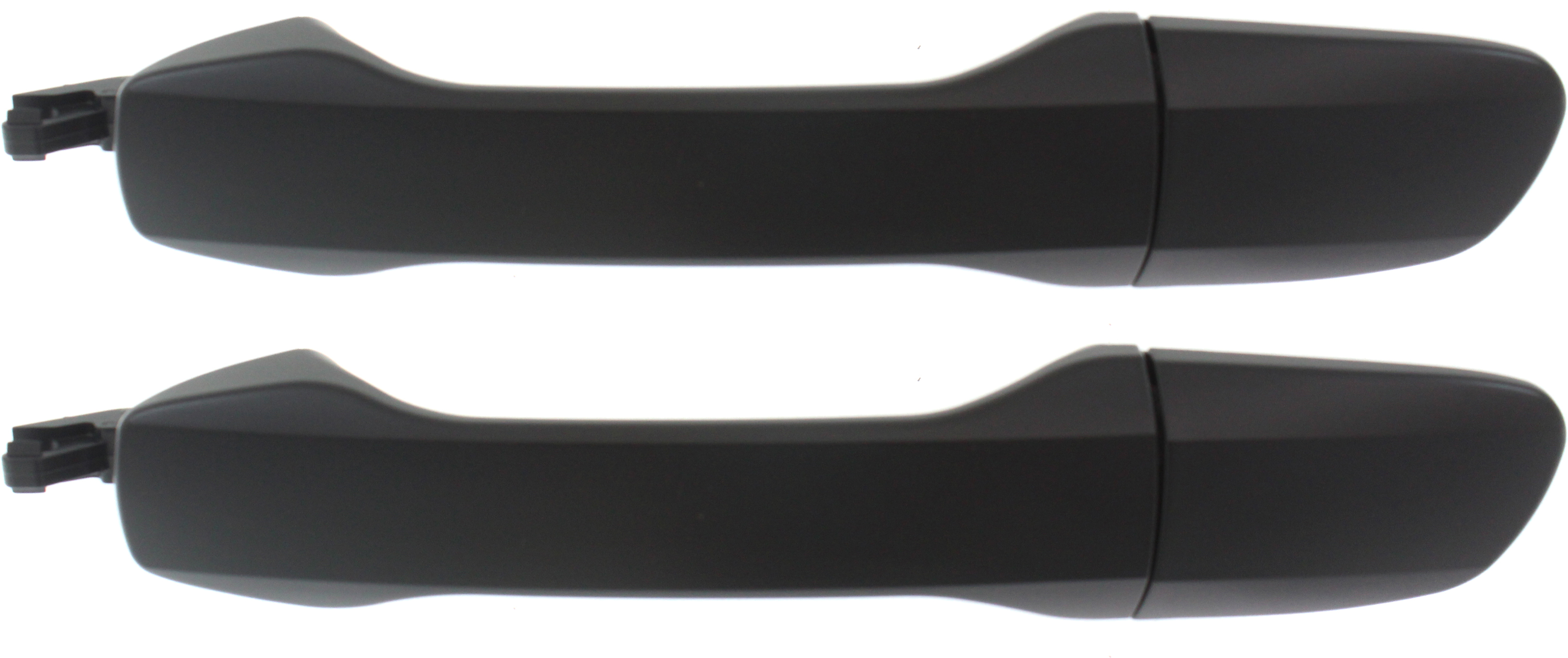AM XC90-03-14 FRONT AND REAR DOOR HANDLE LH Set of 2 Outside Primed Black Handle+Cover w o Key Hole SKU SET REPV462176K 2 OEM 398994251 PFM 398823674