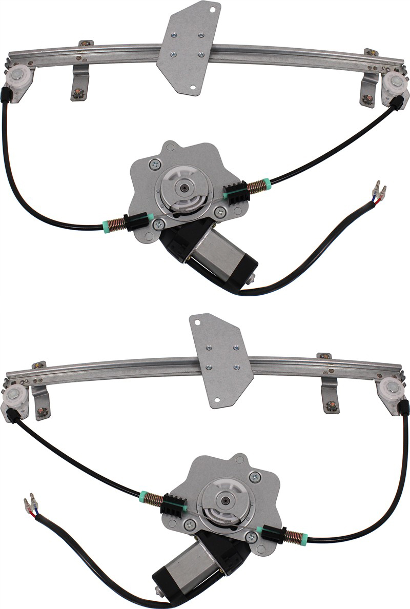 AM S40 V40-00-04 FRONT WINDOW REGULATOR RH AND LH Power With Motor SKU SET REPV462921 OEM 306234485-306234493