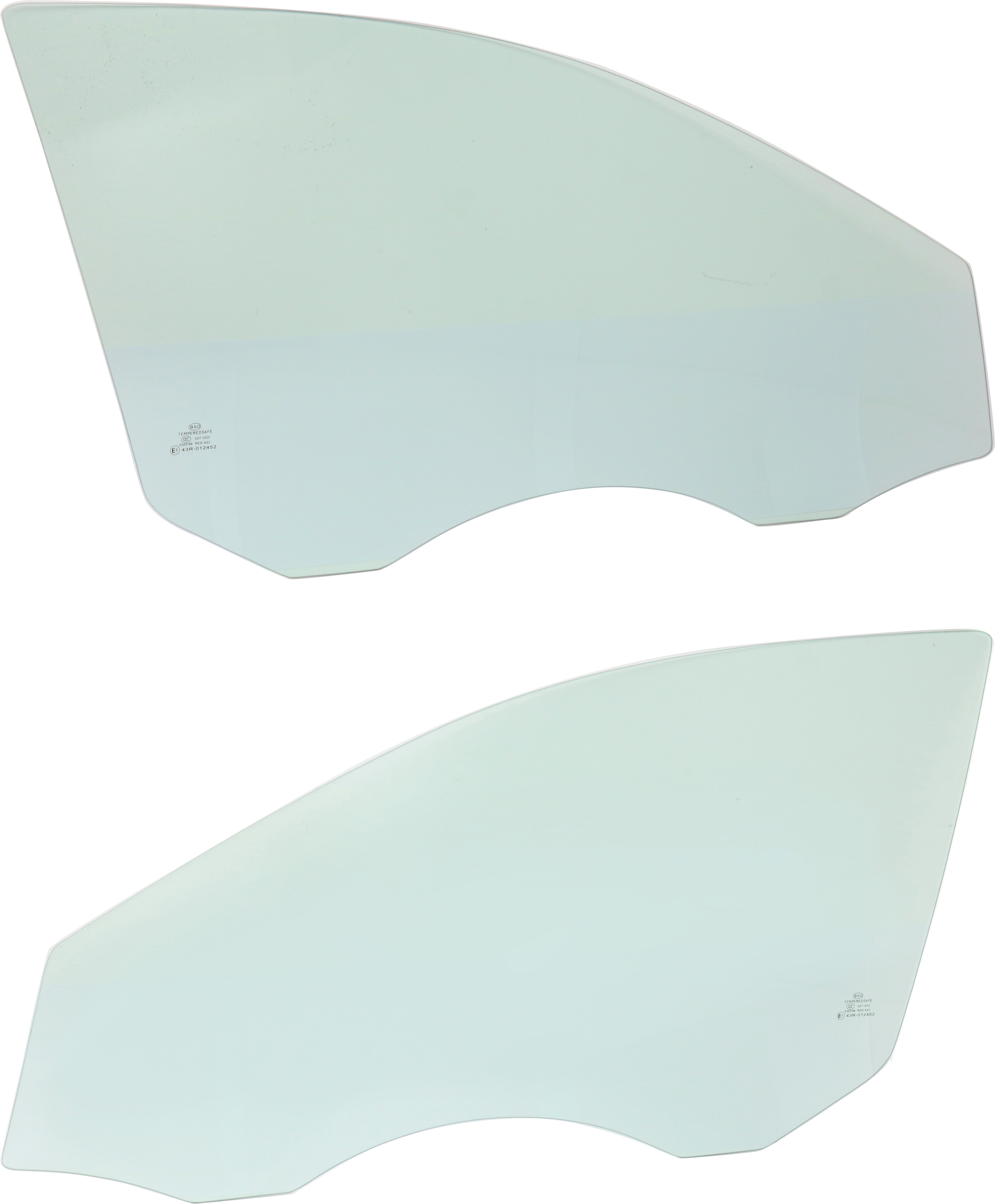 AM JETTA 11-18 FRONT DOOR GLASS RH AND LH Green Tint Sedan SKU SET REPV480103 OEM 5C6845201C FD24819GTNN 5C68452
