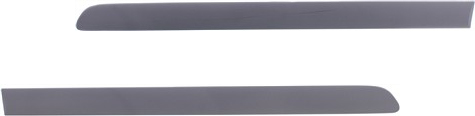AM RABBIT 06-09 REAR DOOR MOLDING RH AND LH Primed Gray 4 Door SKU SET REPV490901 Partslink VW1505101 VW1504101 OEM 1K4853754AGRU 1K4853753AGRU