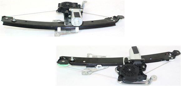 AM S60-01-09 S80-99-06 REAR WINDOW REGULATOR RH AND LH Power With Motor SKU SET REPV491707 Partslink VO1551100 VO1550100 OEM 31253720-2-31253719-4