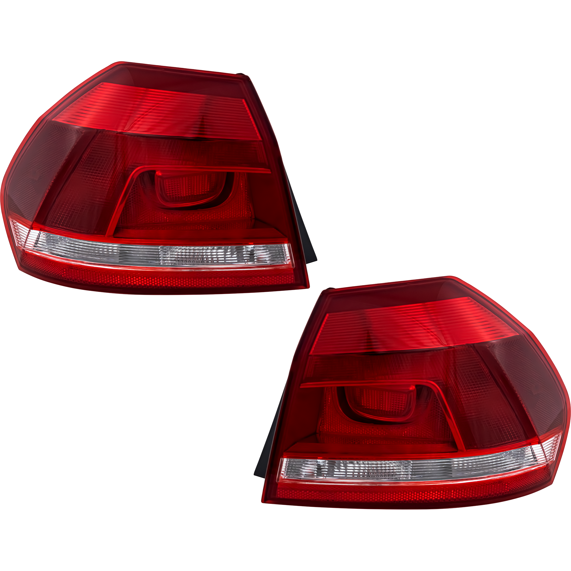 AM PASSAT 12-15 TAIL LAMP RH AND LH Outer Assembly Halogen CAPA SKU SET REPV730150Q Partslink VW2805108C VW2804108C OEM 561945096H 561945095H