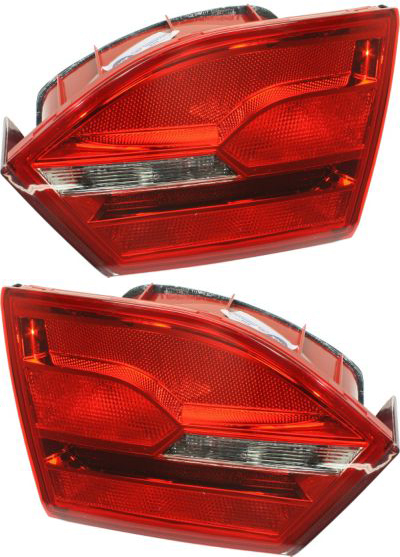 AM JETTA 11-18 TAIL LAMP RH AND LH Inner Assembly Halogen Sedan SKU SET REPV730307 Partslink VW2803103 VW2802103 OEM 5C6945094-5C6945093