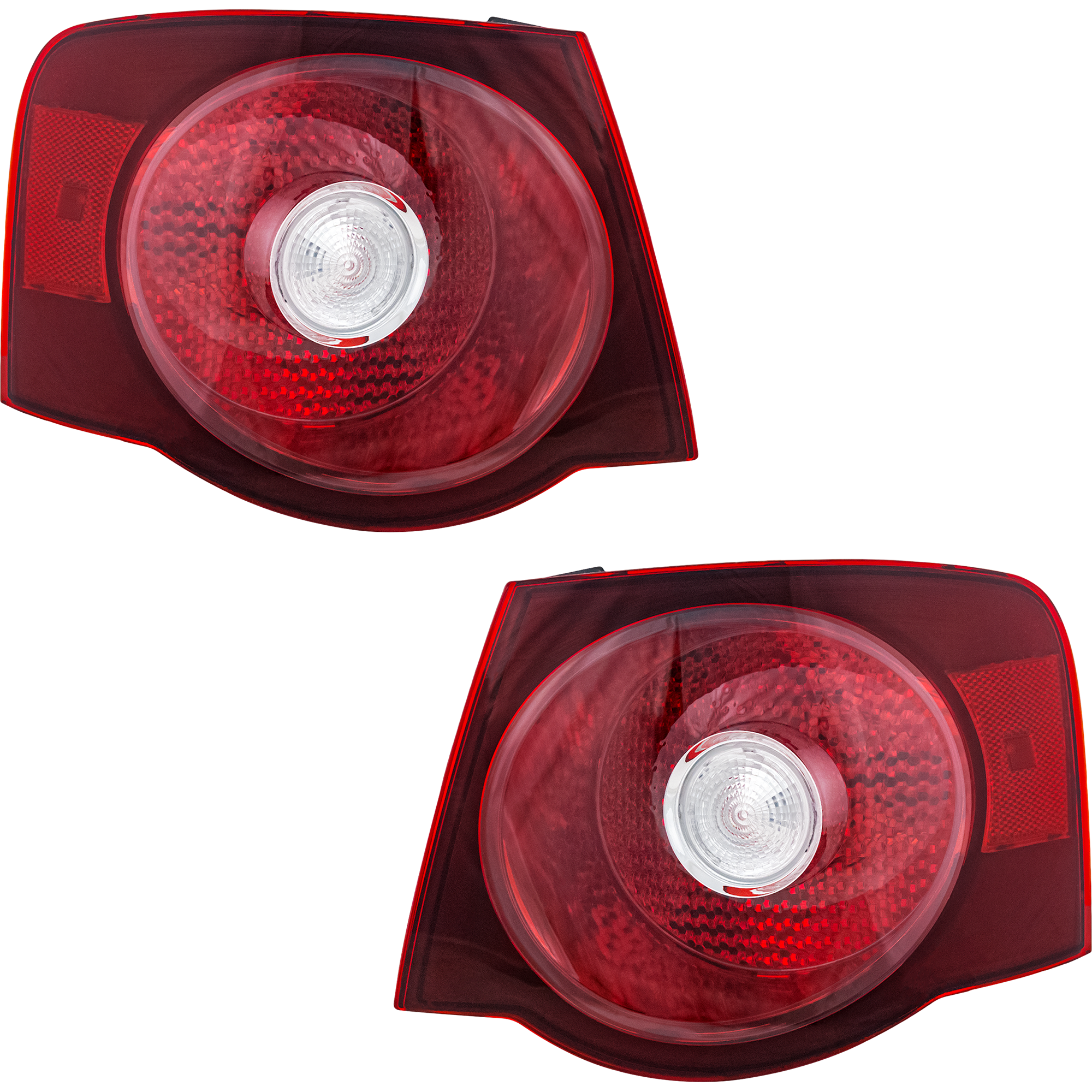 AM JETTA 08-10 TAIL LAMP RH AND LH Outer Assembly Halogen Set of 2 SKU SET REPV730313 Partslink VW2801127 VW2800127 OEM 1K5945096L 1K5945095L