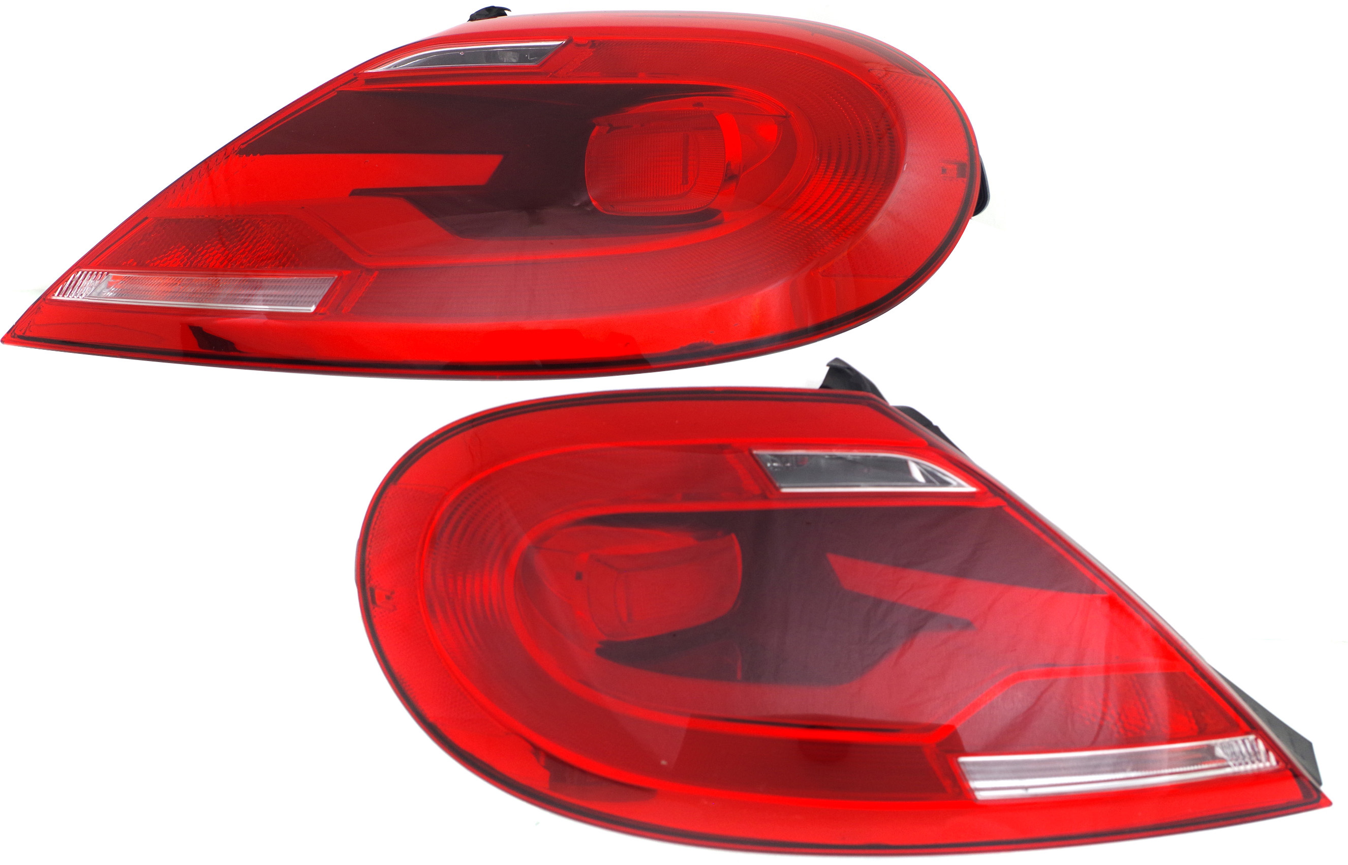 AM BEETLE 12-16 TAIL LAMP RH AND LH Assembly From 12-26-11 Hatchback Convertible SKU SET REPV730335 Partslink VW2801132 VW2800132 OEM 5C5945096J 5C5945095J