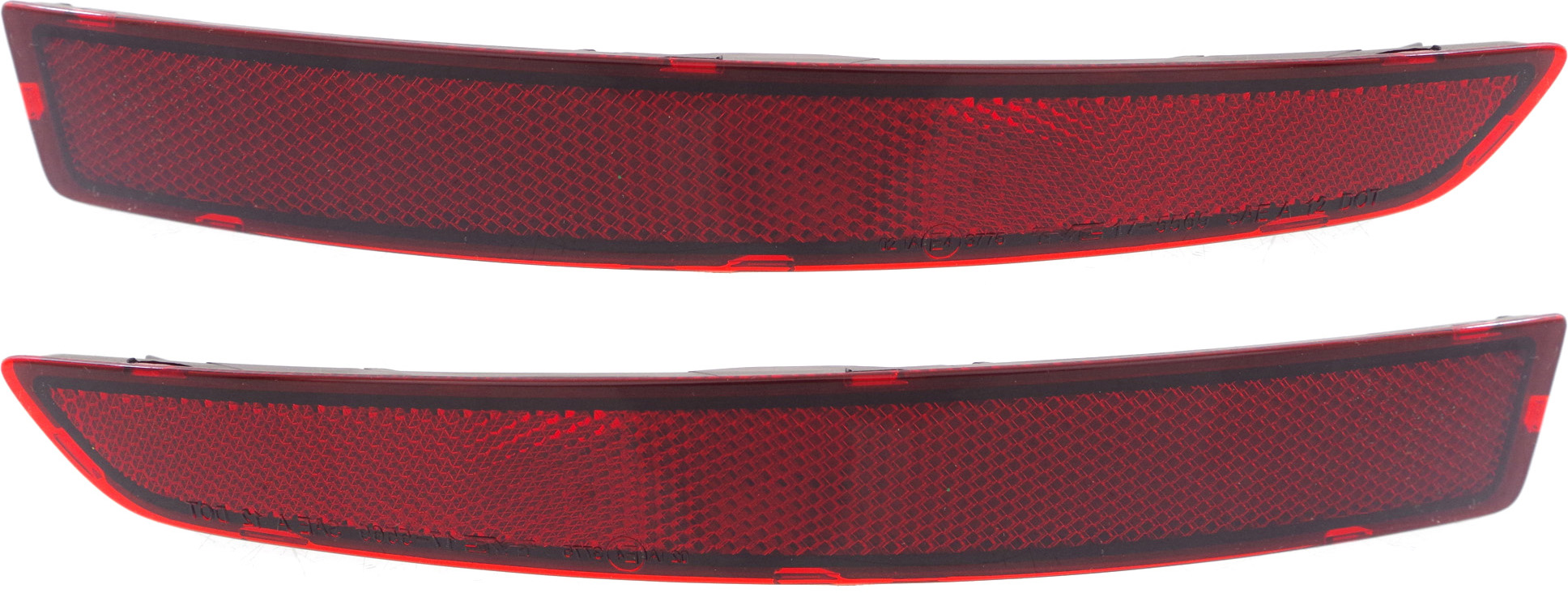AM JETTA 15-18 REAR BUMPER REFLECTOR RH AND LH GLI Model SKU SET REPV734903 Partslink VW1185104 VW1184104 OEM 5C6945106B 5C6945105B